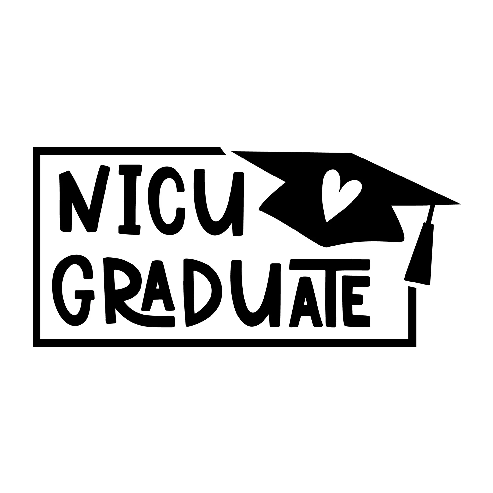 NICU Graduate SVG
