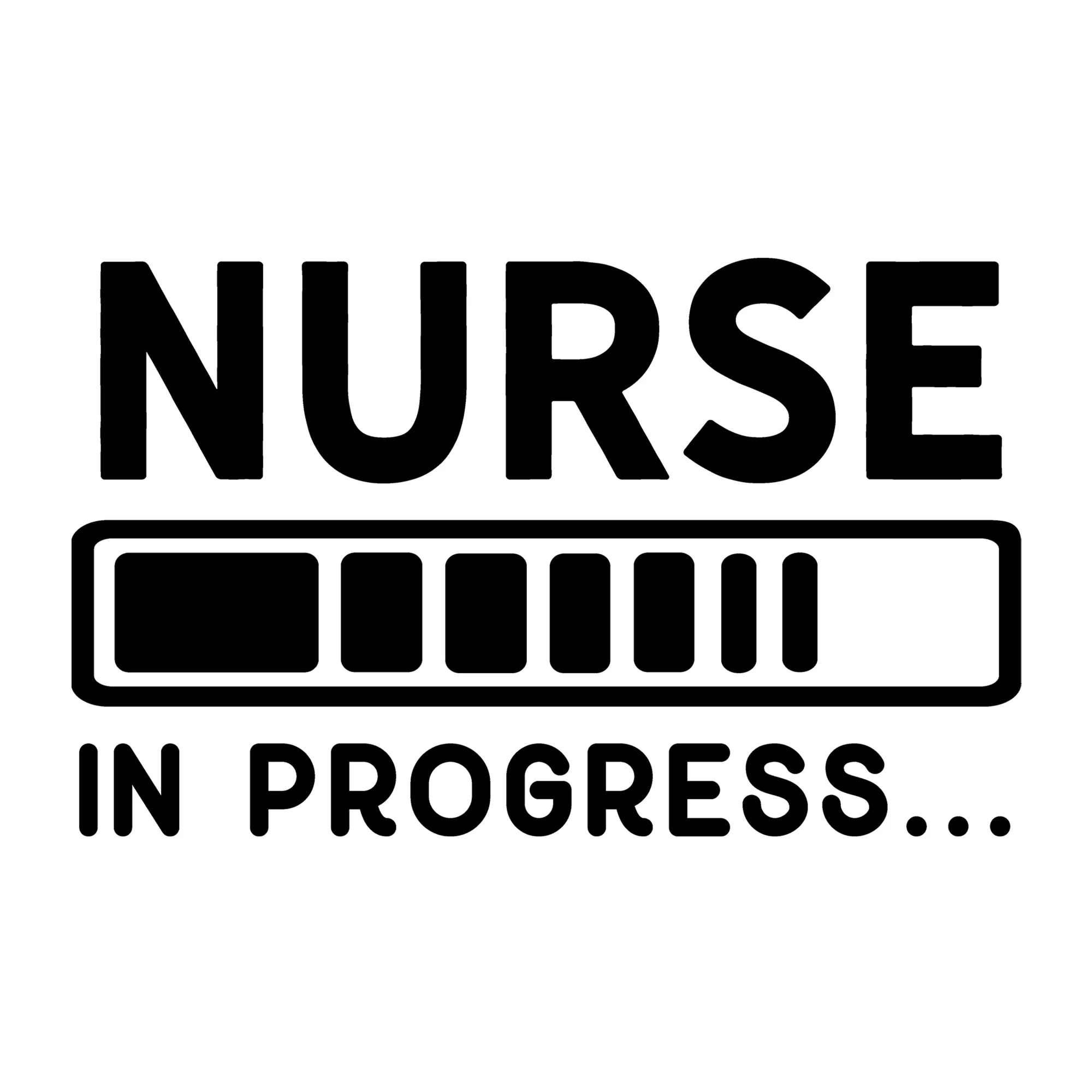 Nurse in Progress SVG
