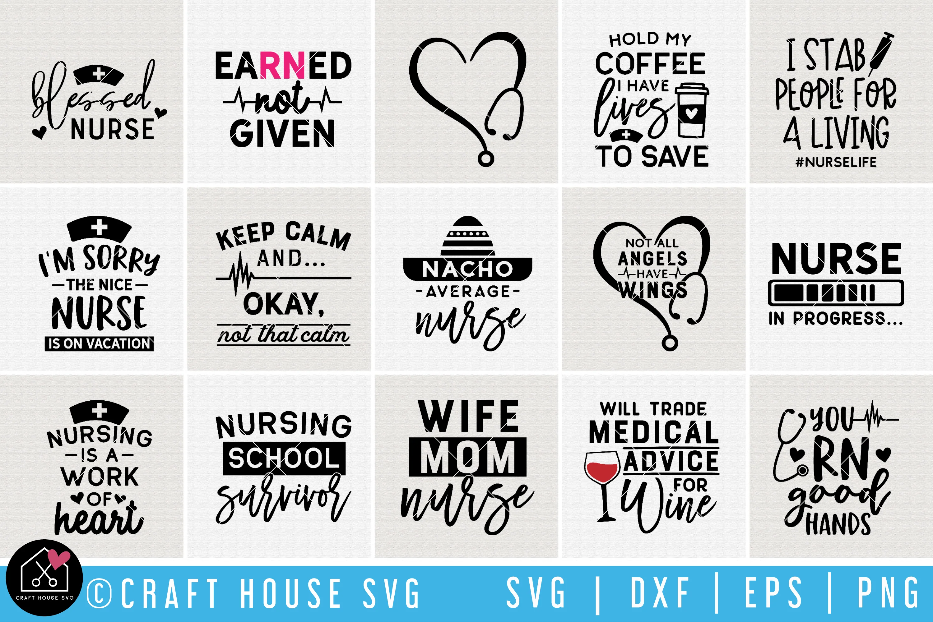 Nurse SVG Bundle - Image 3