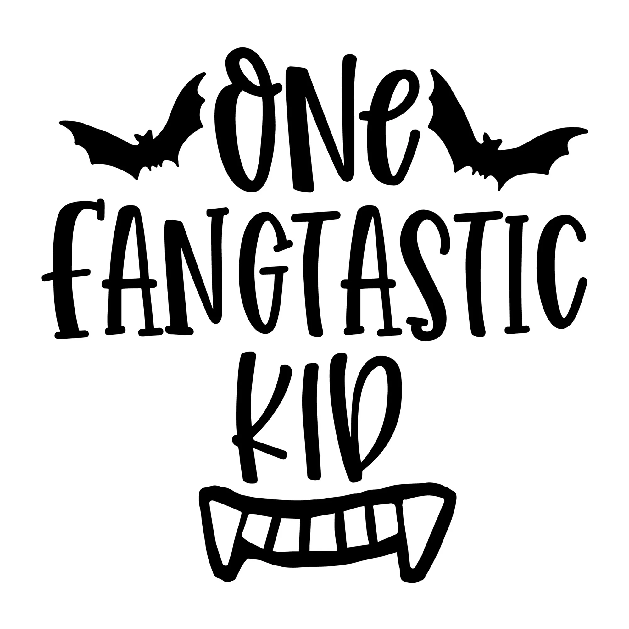 One Fangtastic Kid SVG