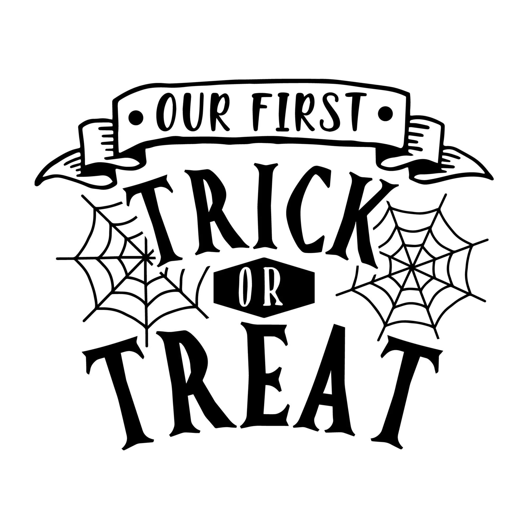 Our first trick or treat SVG