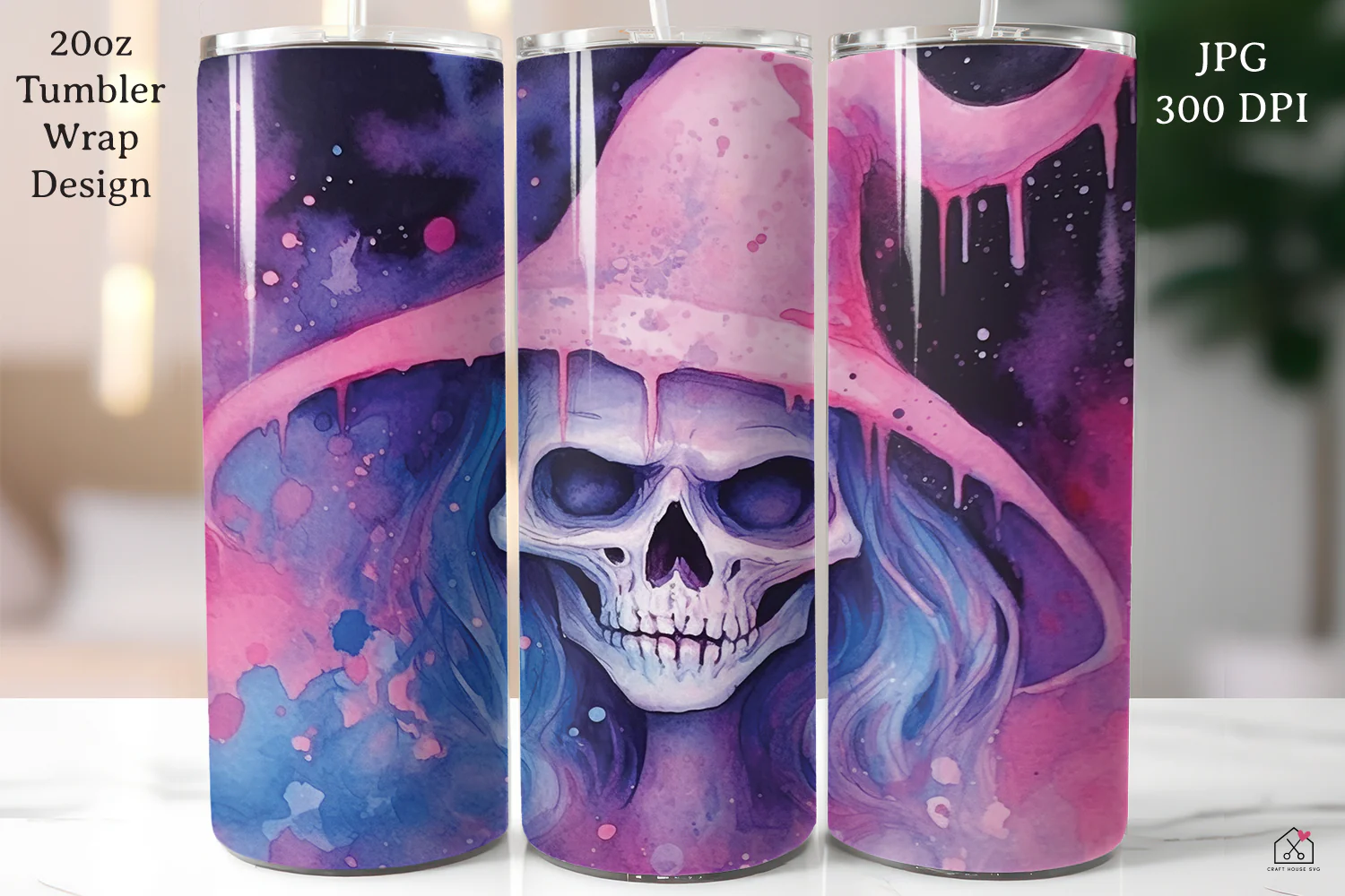 Pastel Halloween 20oz Tumbler Wrap Bundle Sublimation Designs JPG - Image 9