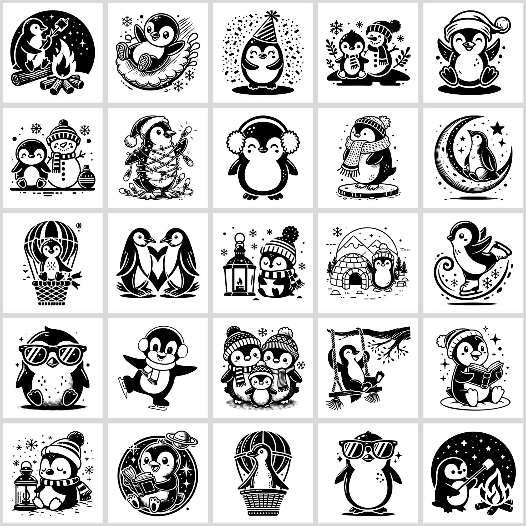 Penguin SVG Bundle - Image 4