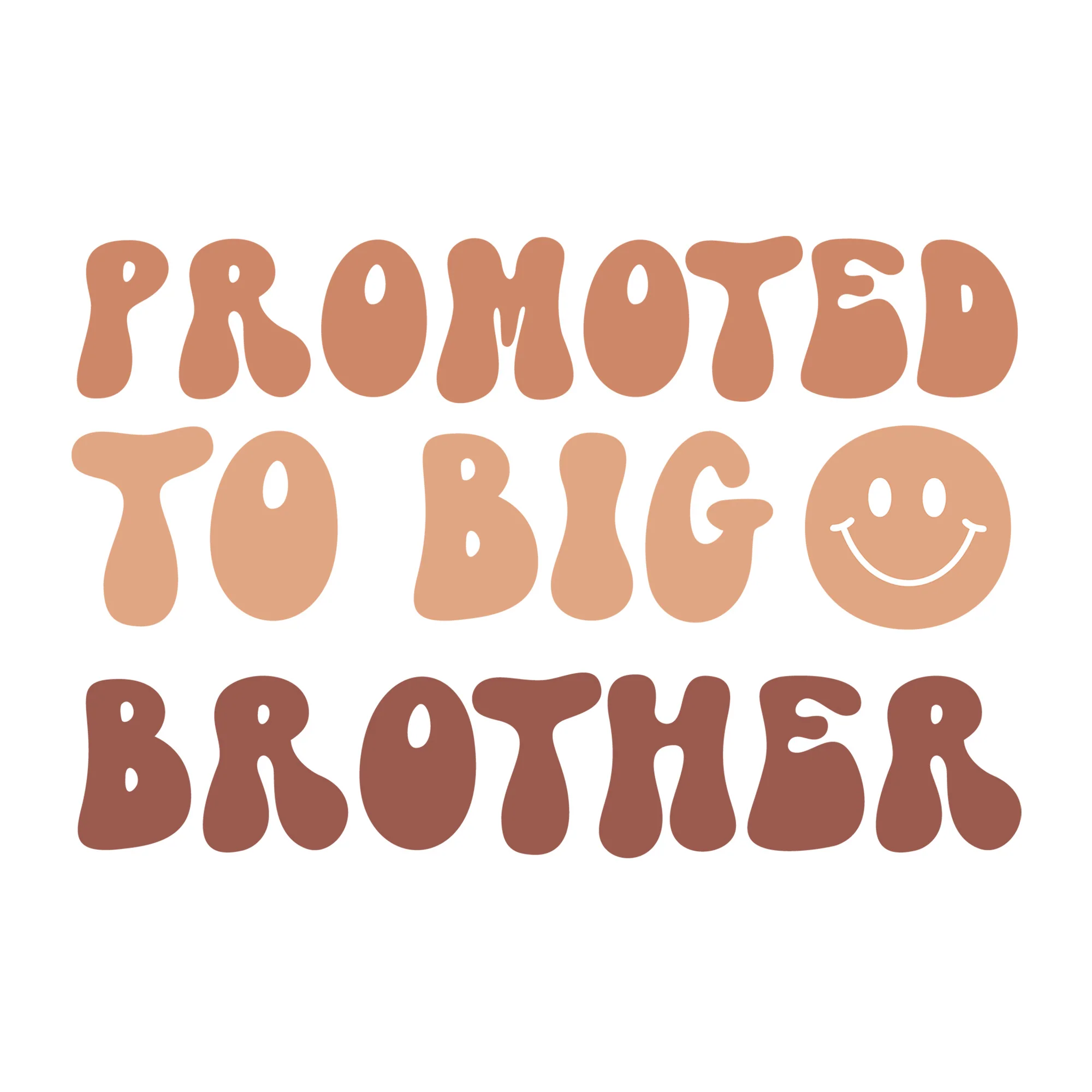 Promoted To Big Brother SVG