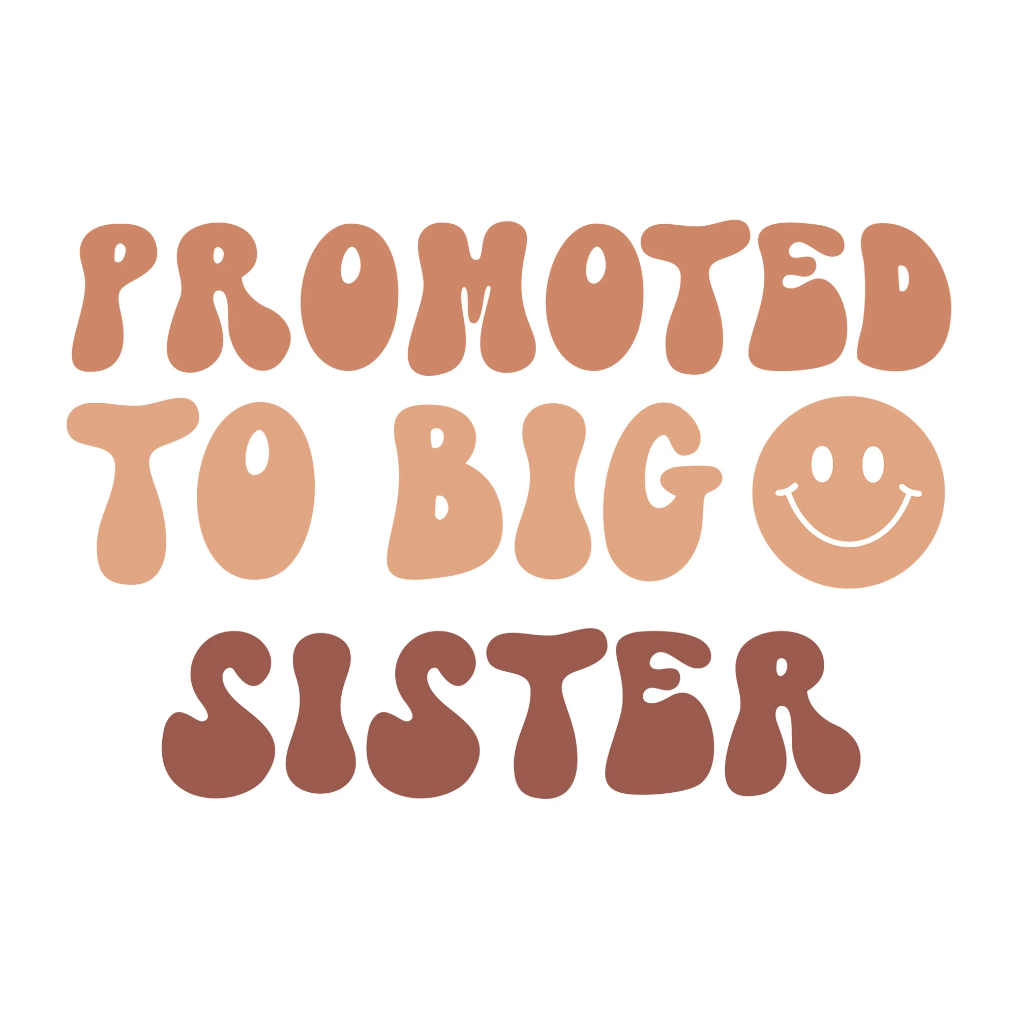 Promoted To Big Sister SVG