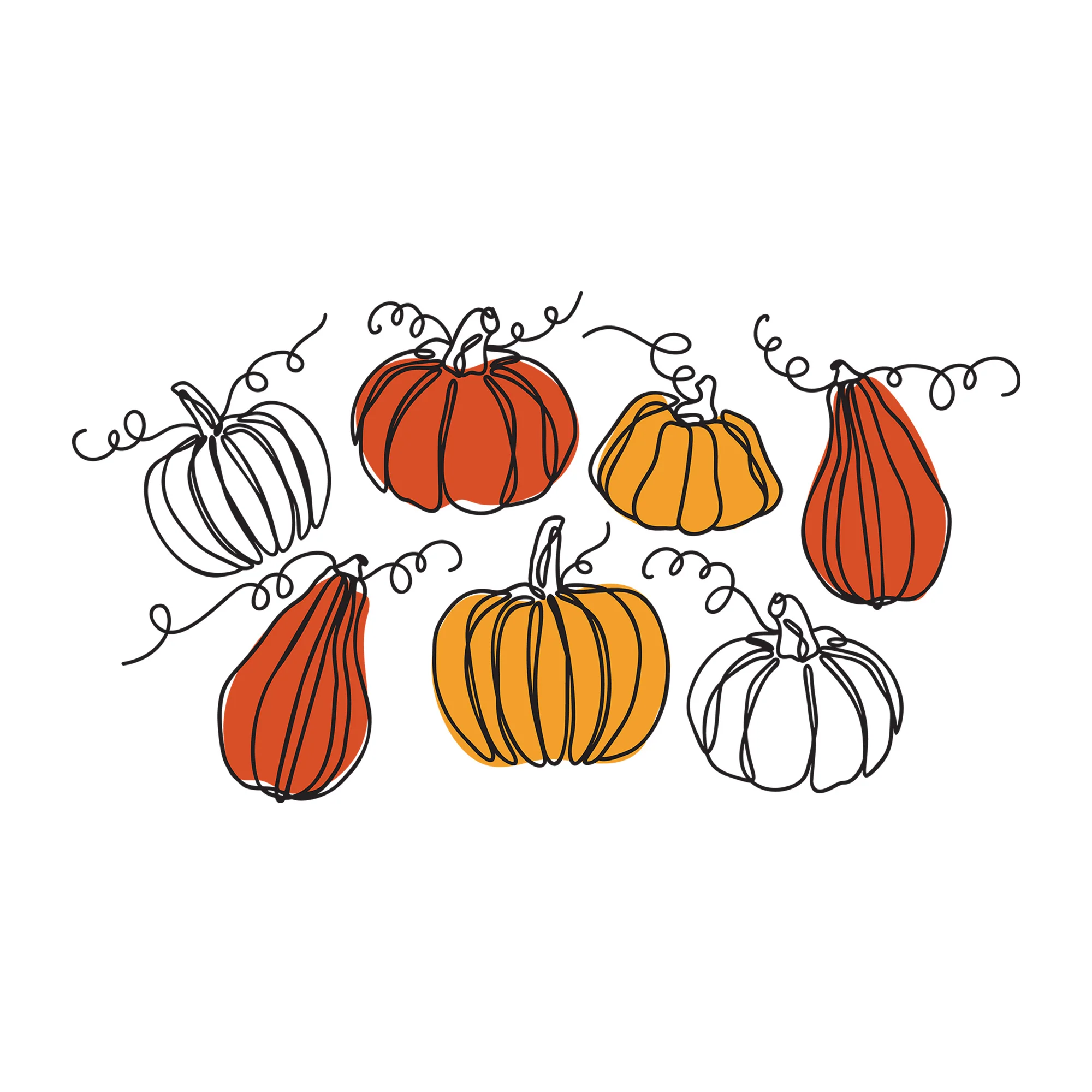 Pumpkin Wrap SVG