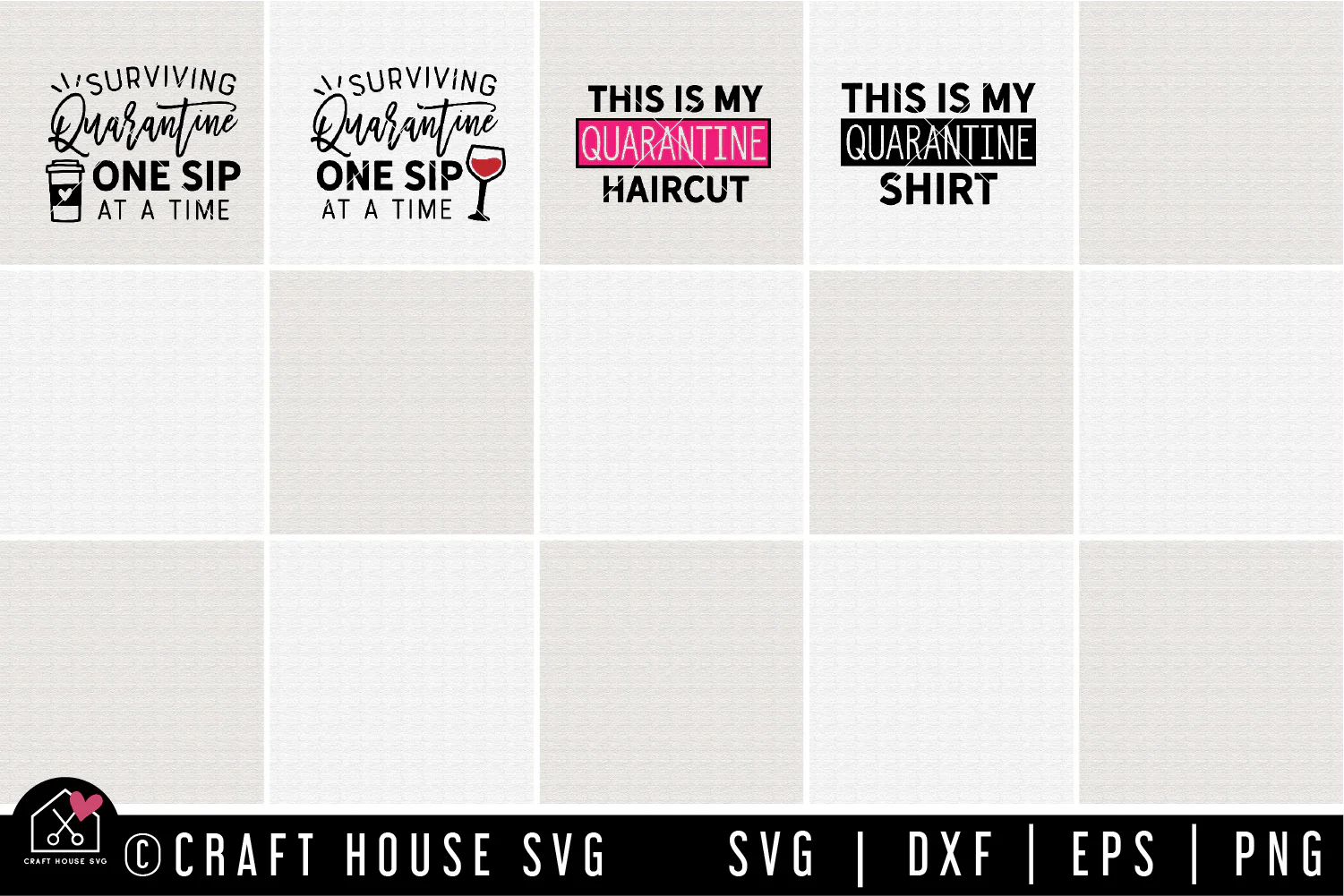Quarantine SVG Bundle - Image 4