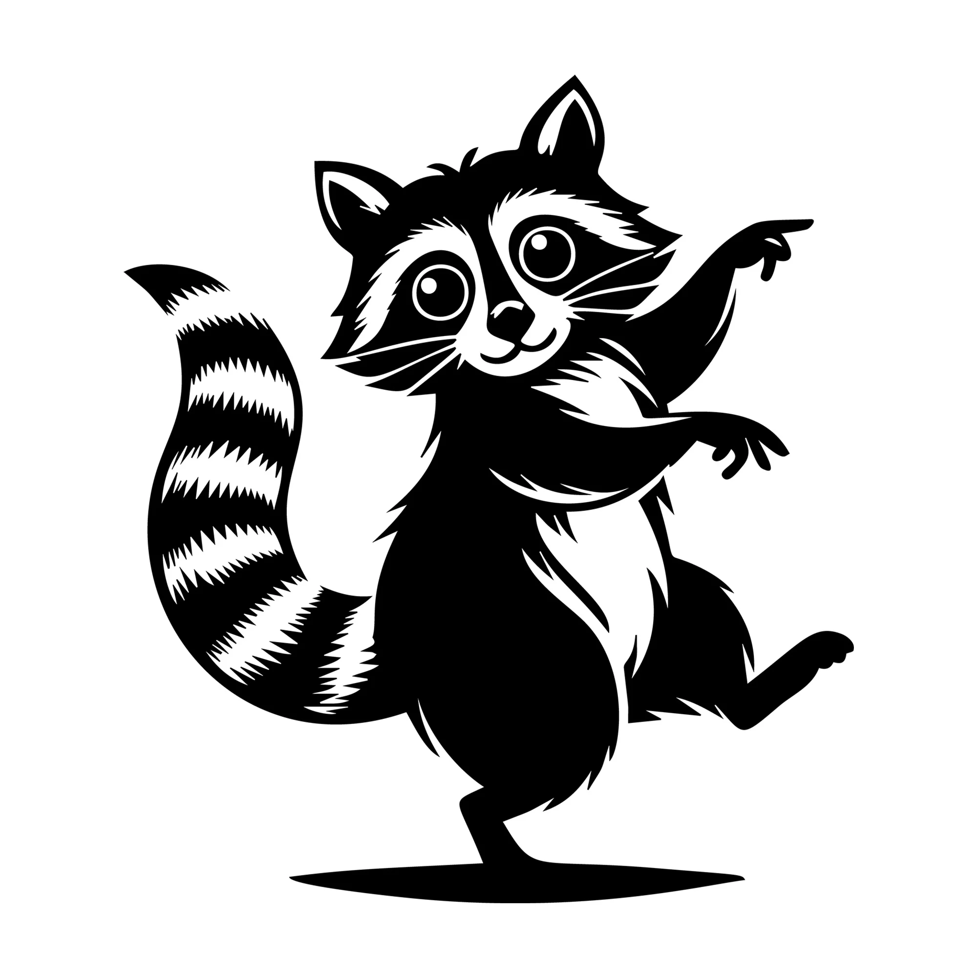 Raccoon SVG