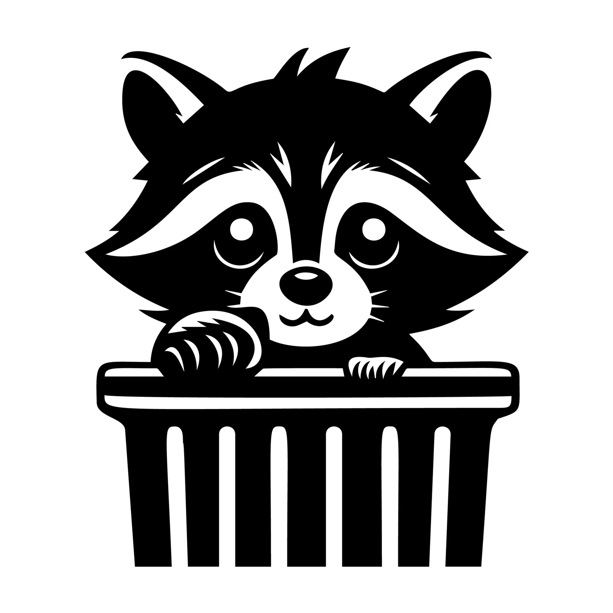 Raccoon SVG