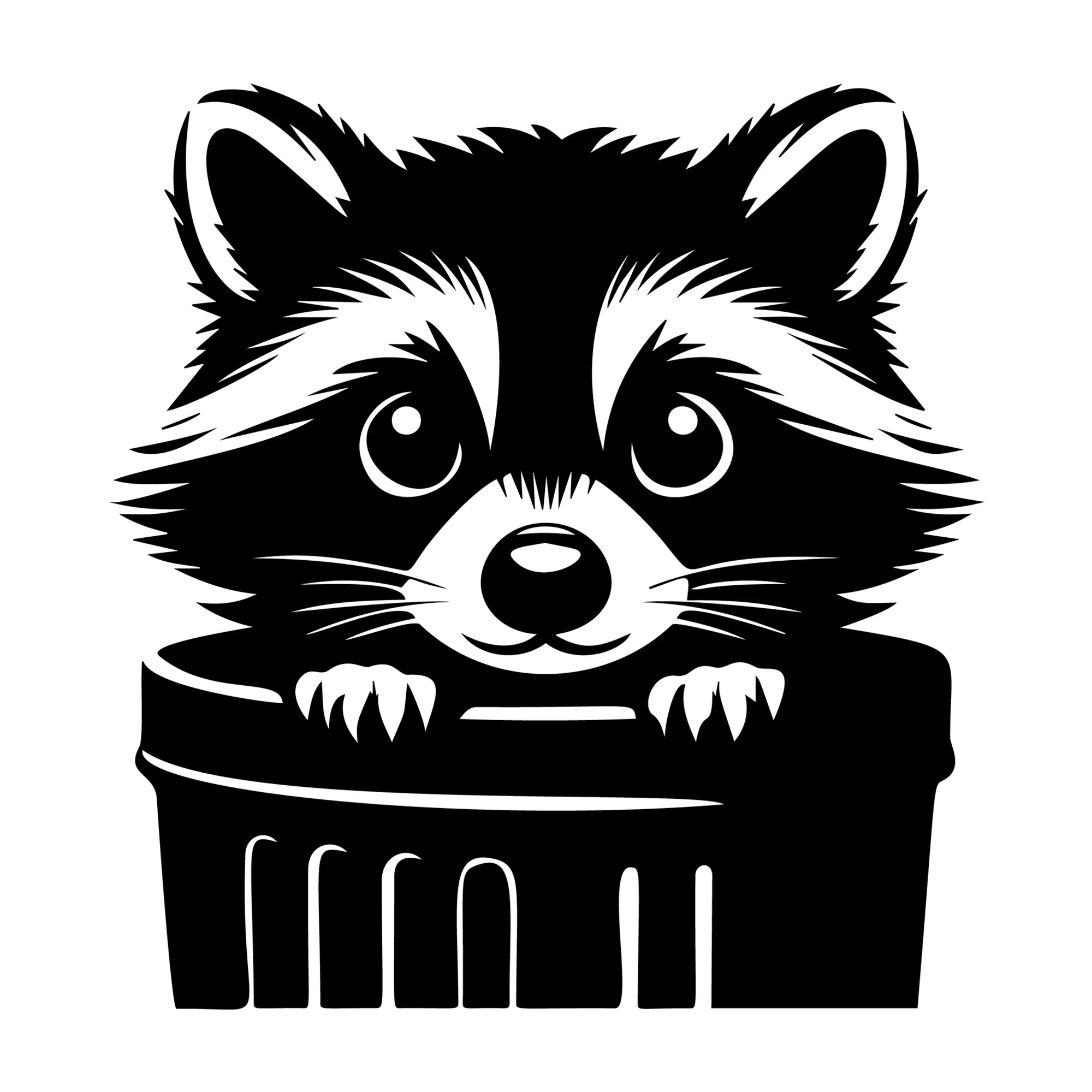 Raccoon SVG