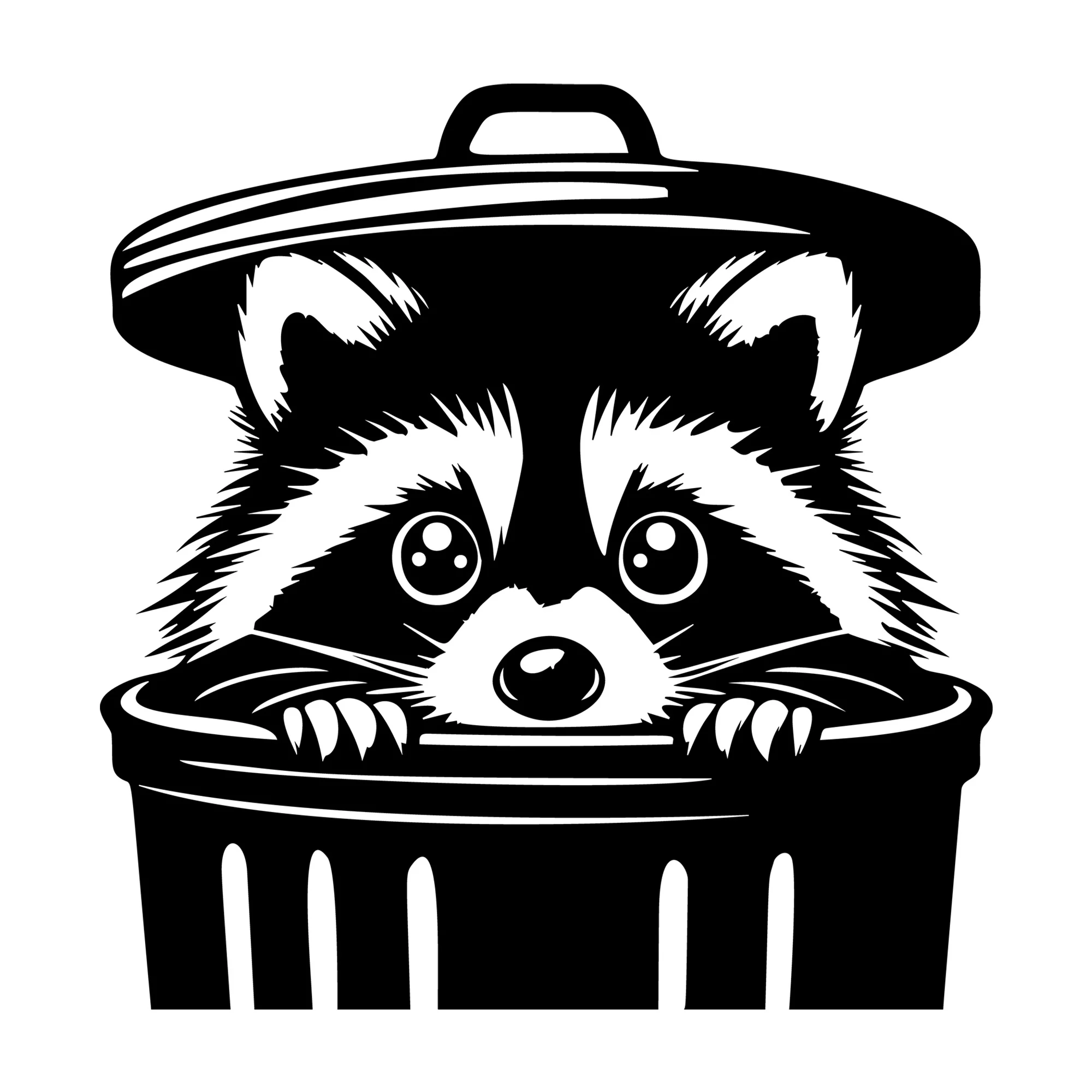 Raccoon SVG