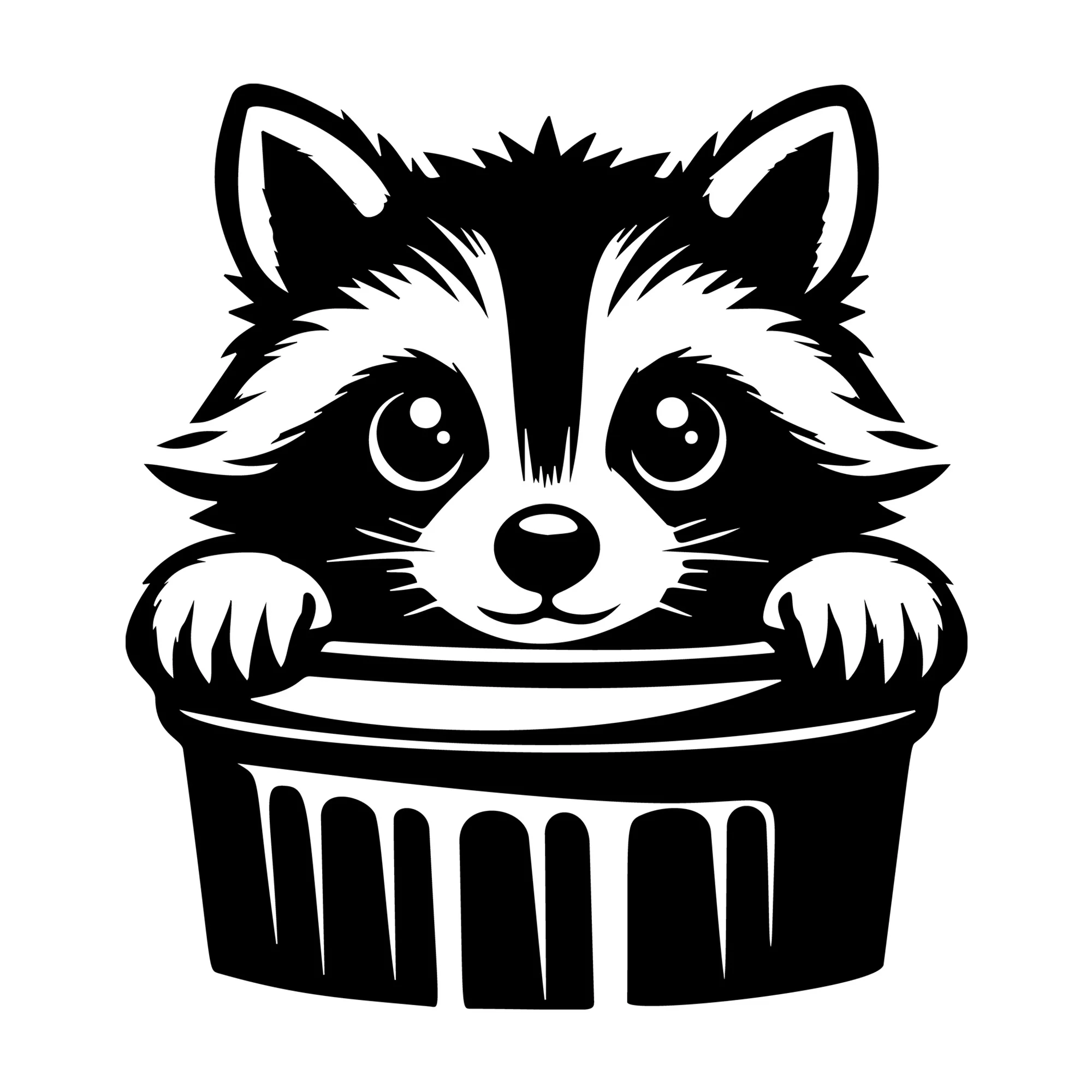 Raccoon SVG