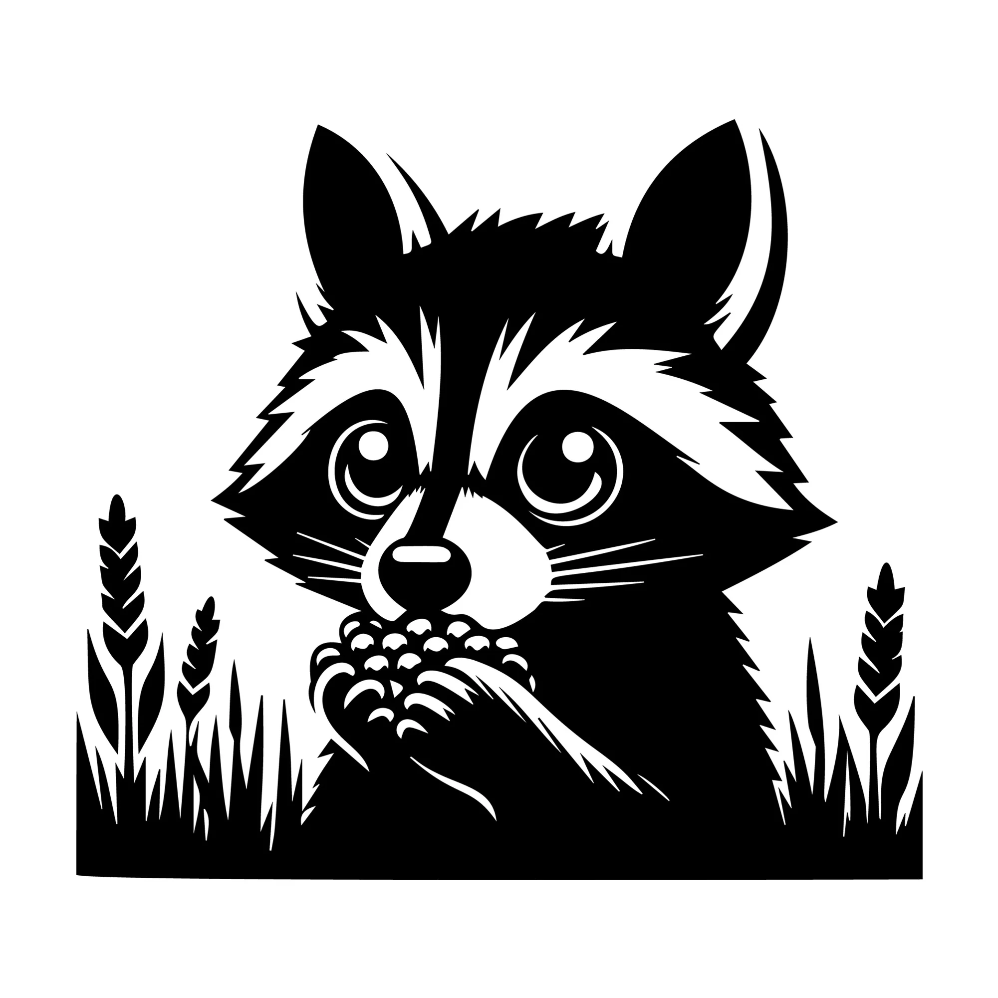 Raccoon SVG