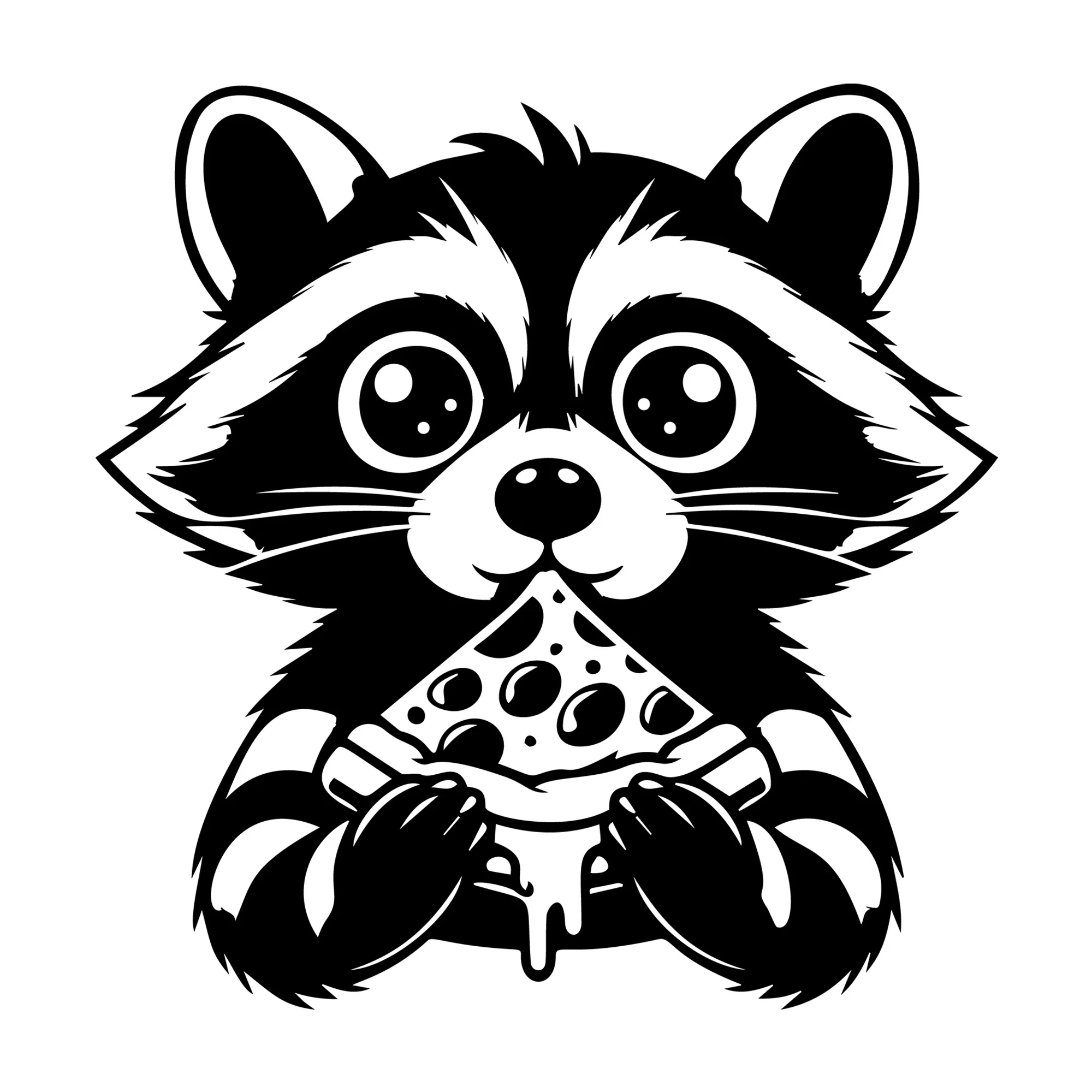 Raccoon SVG