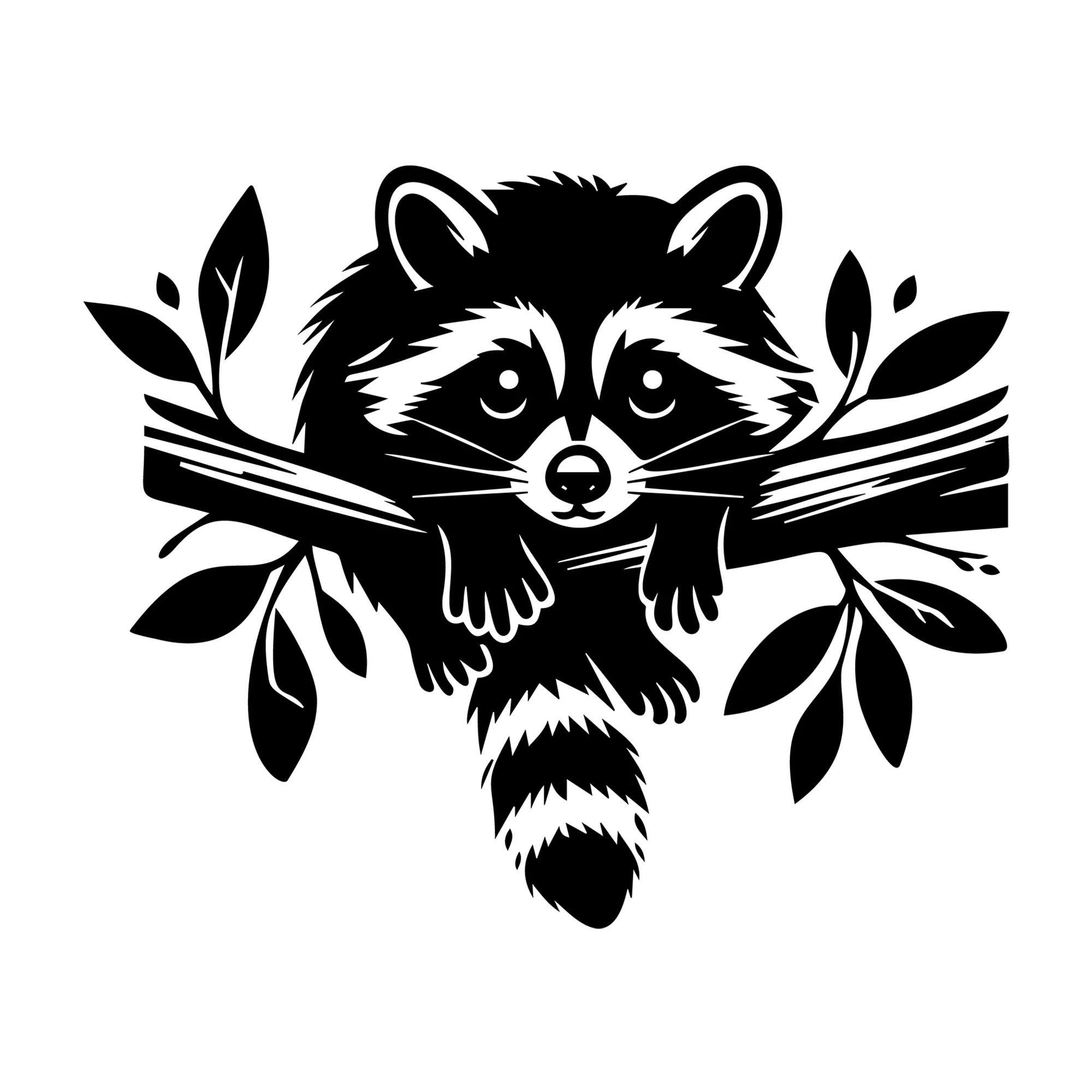 Raccoon SVG