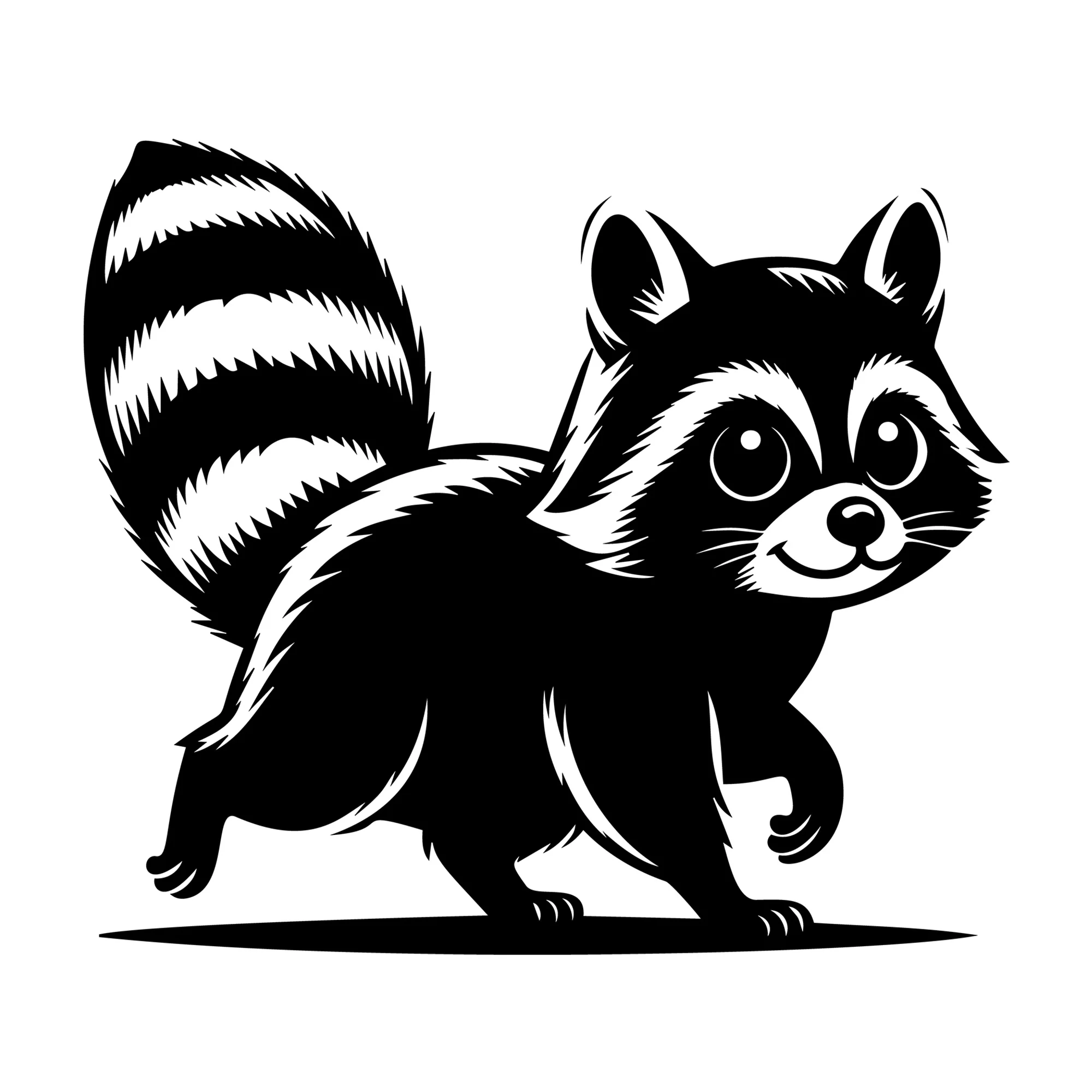 Raccoon SVG
