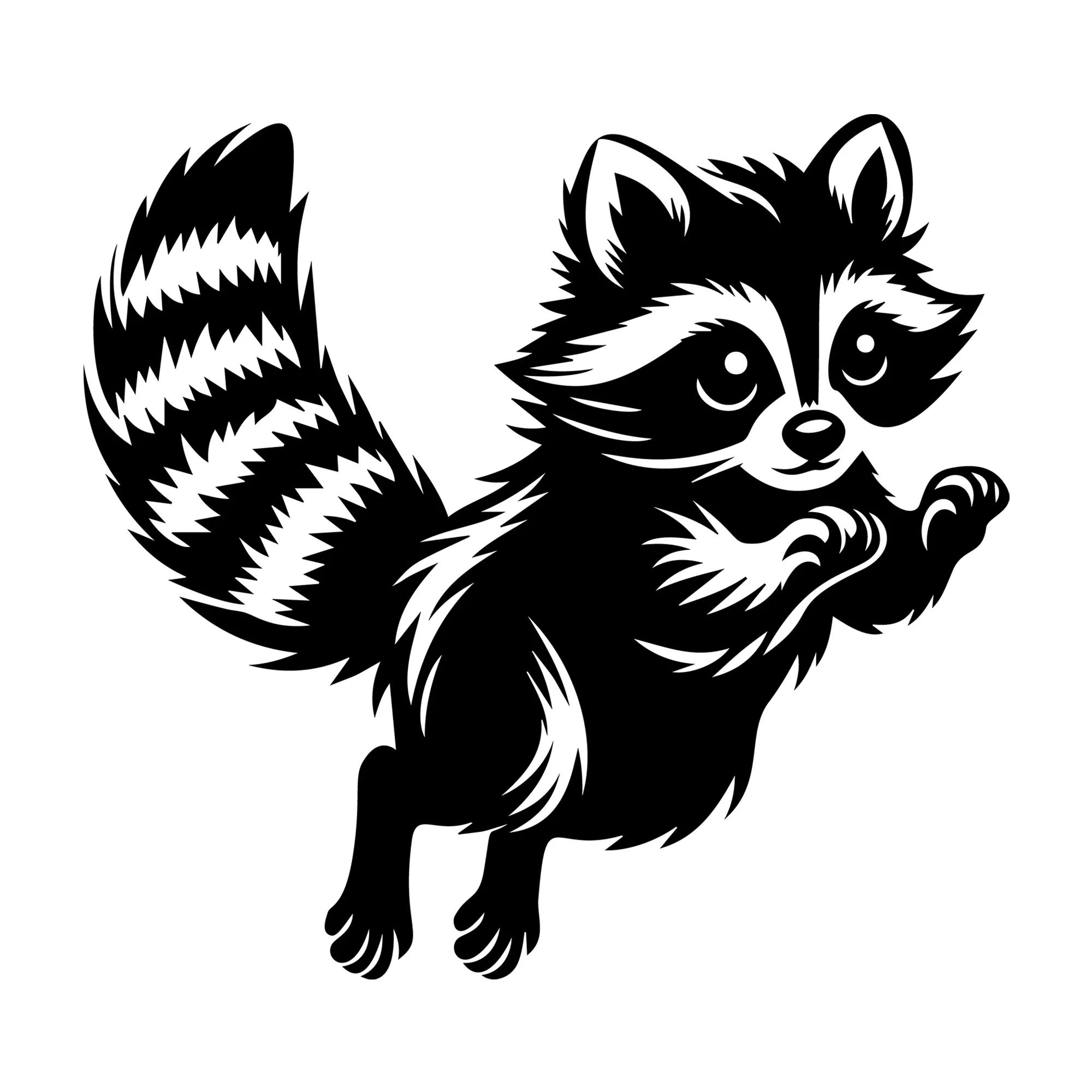 Raccoon SVG