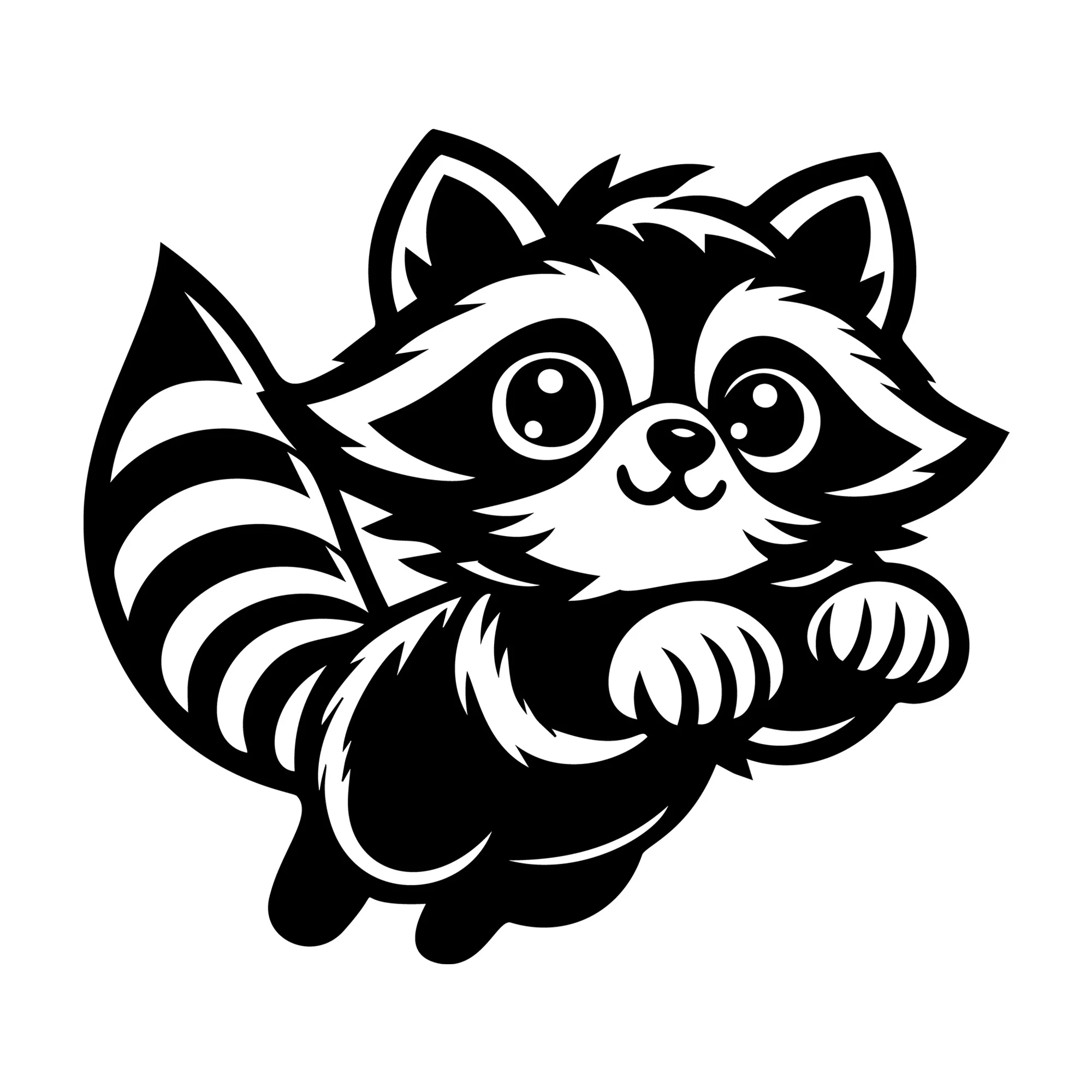 Raccoon SVG