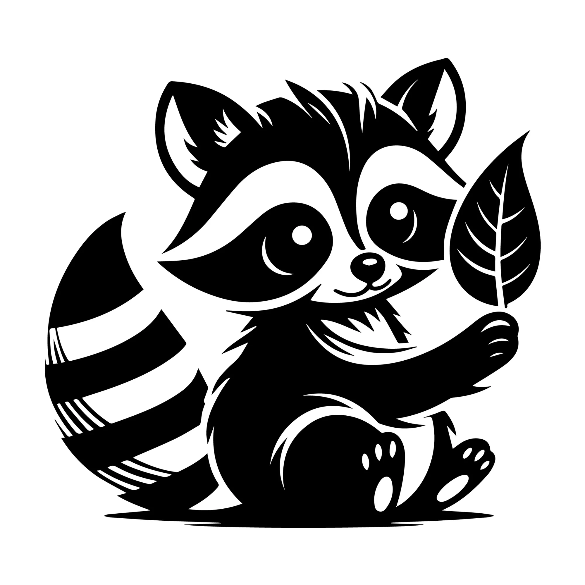 Raccoon SVG