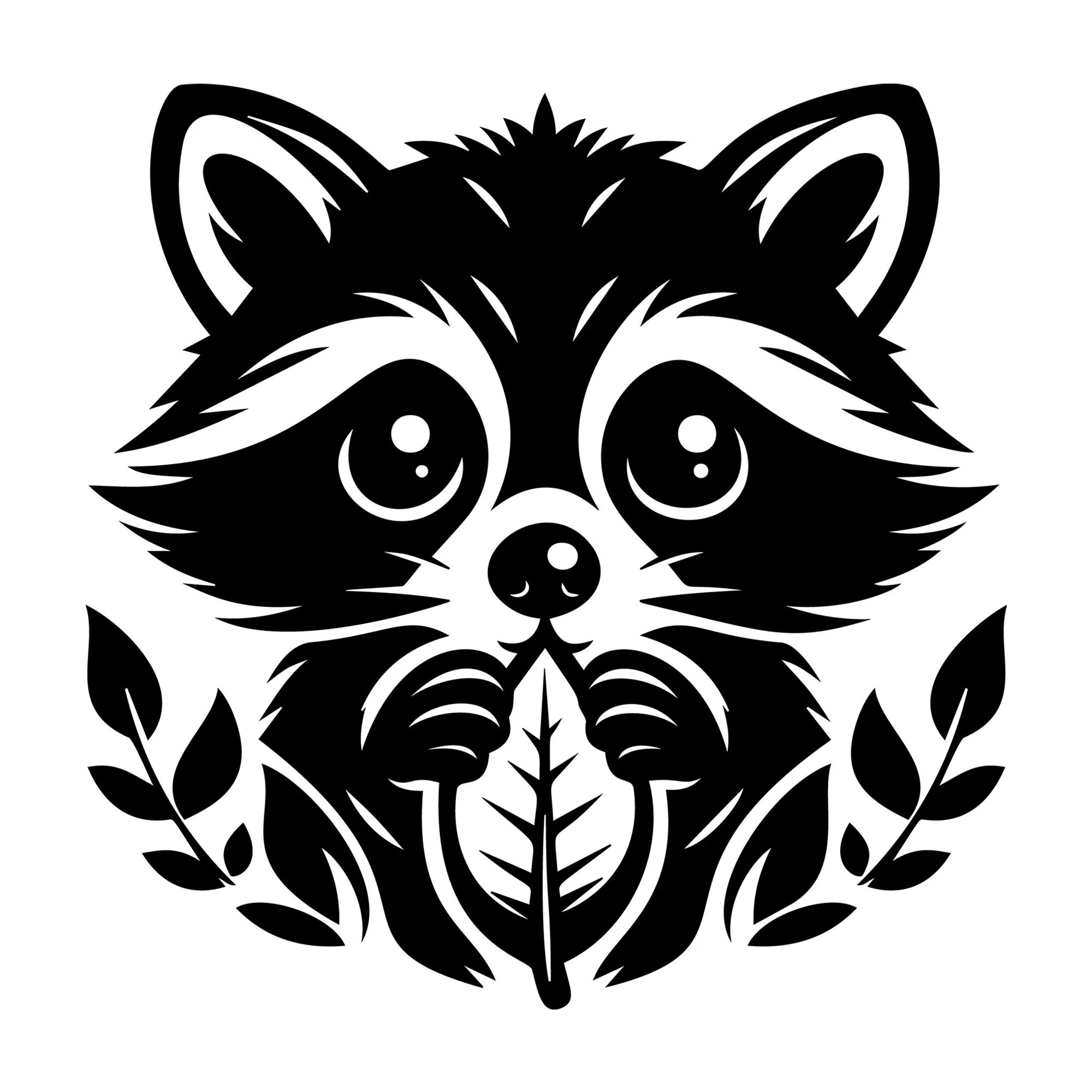 Raccoon SVG