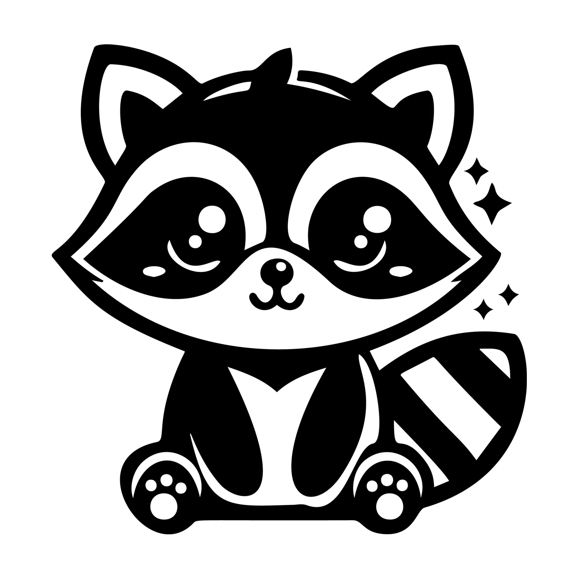 Raccoon SVG