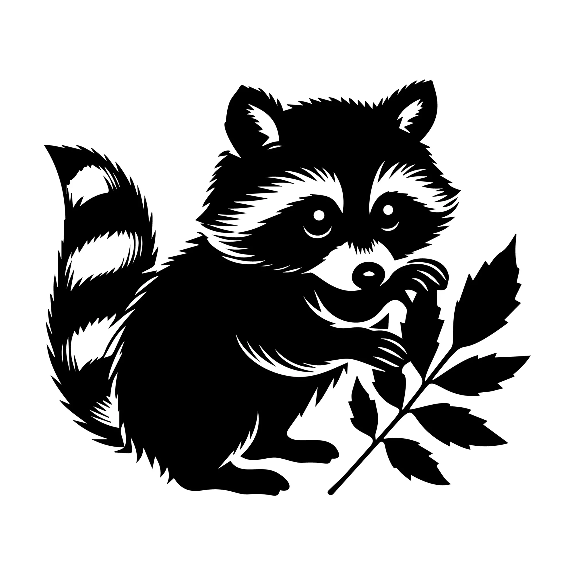 Raccoon SVG