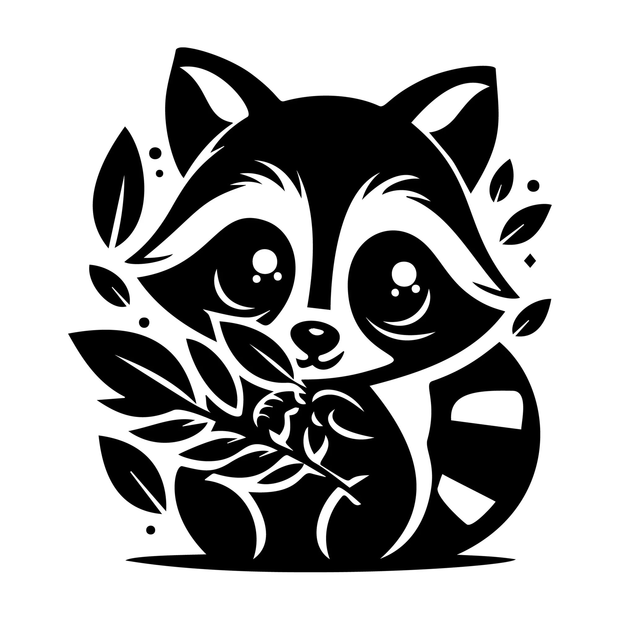 Raccoon SVG