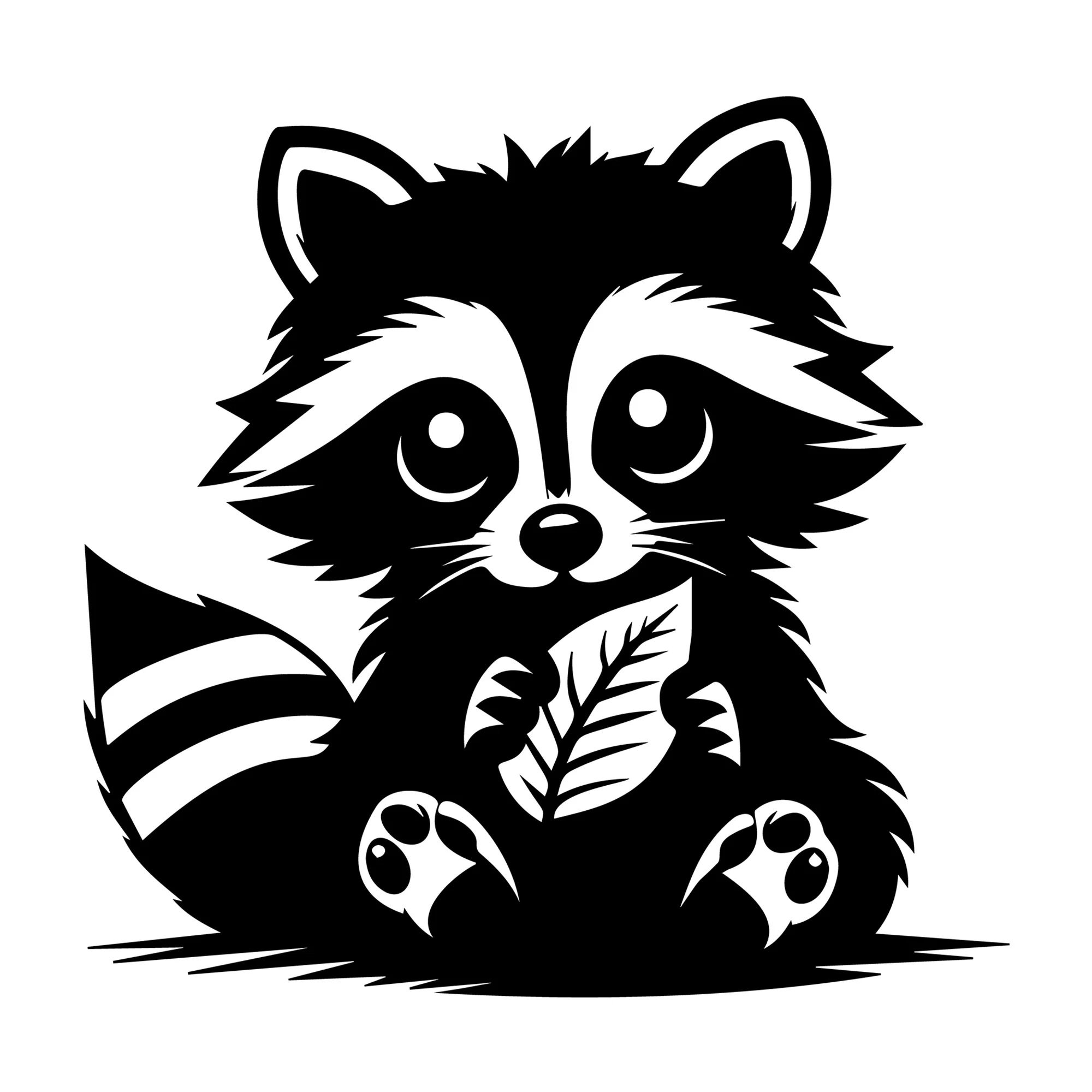 Raccoon SVG