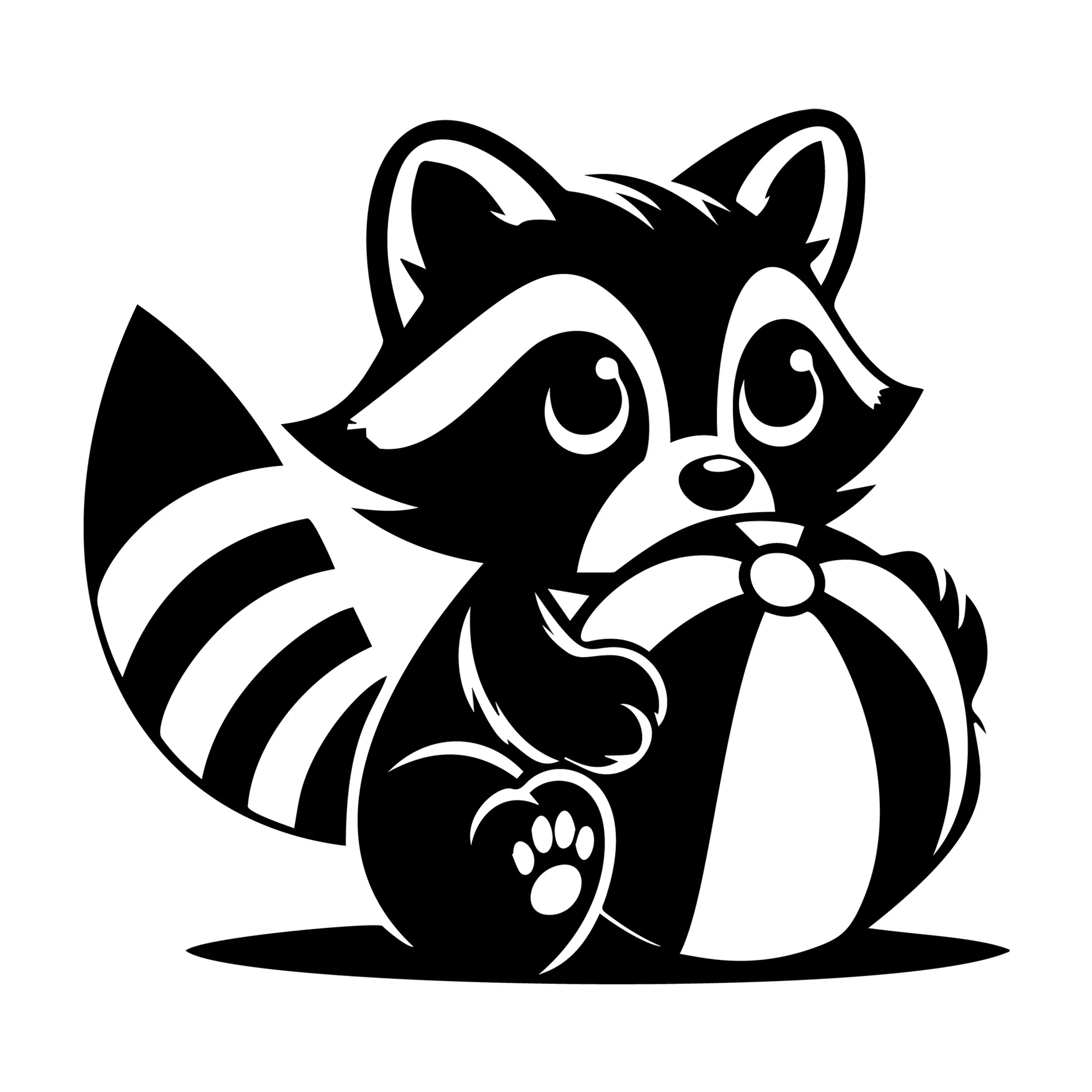 Raccoon SVG