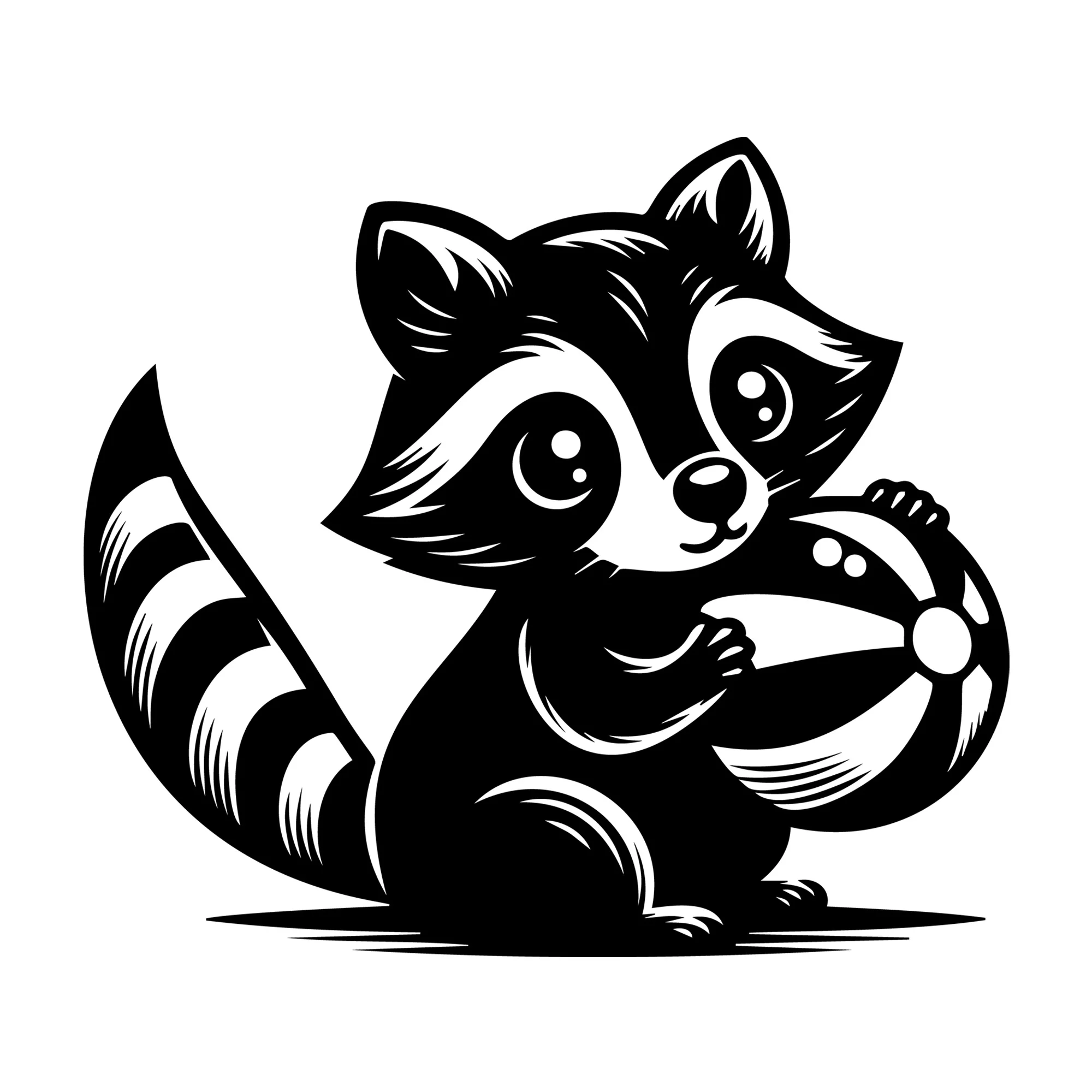 Raccoon SVG