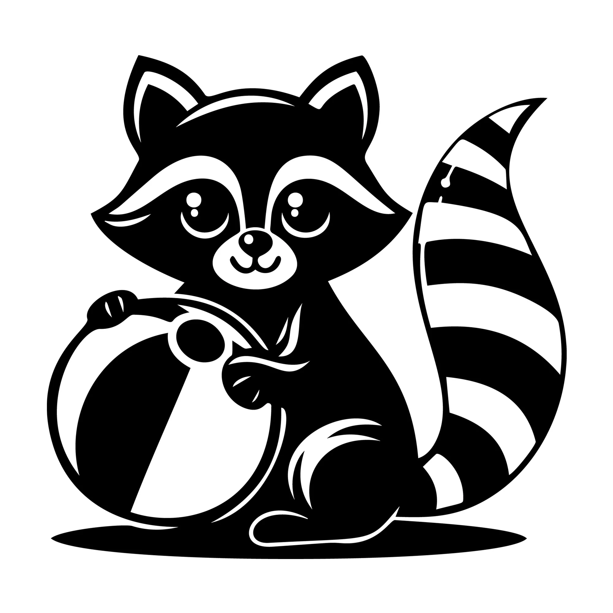 Raccoon SVG