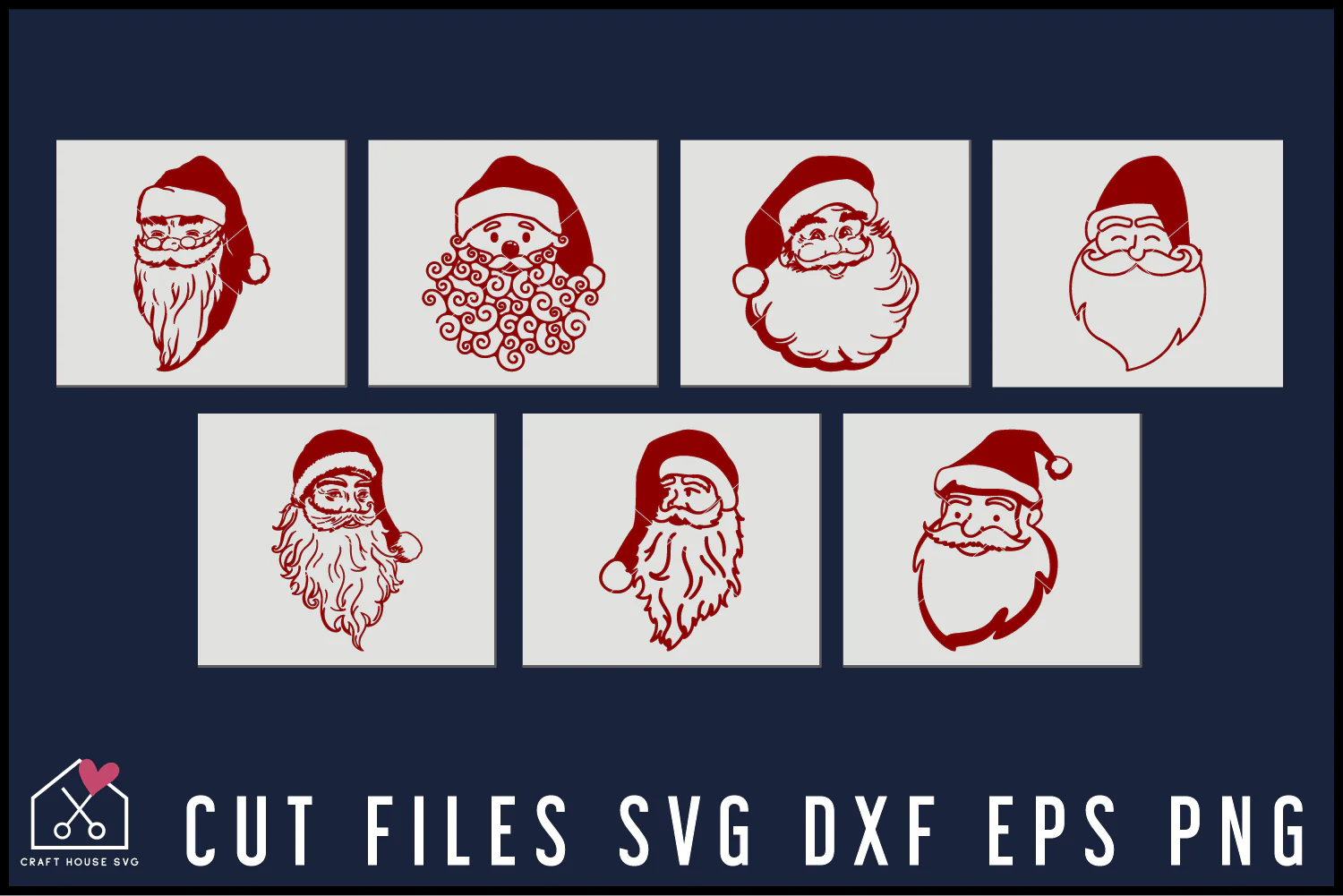 Vintage Santa Claus SVG Bundle - Image 3