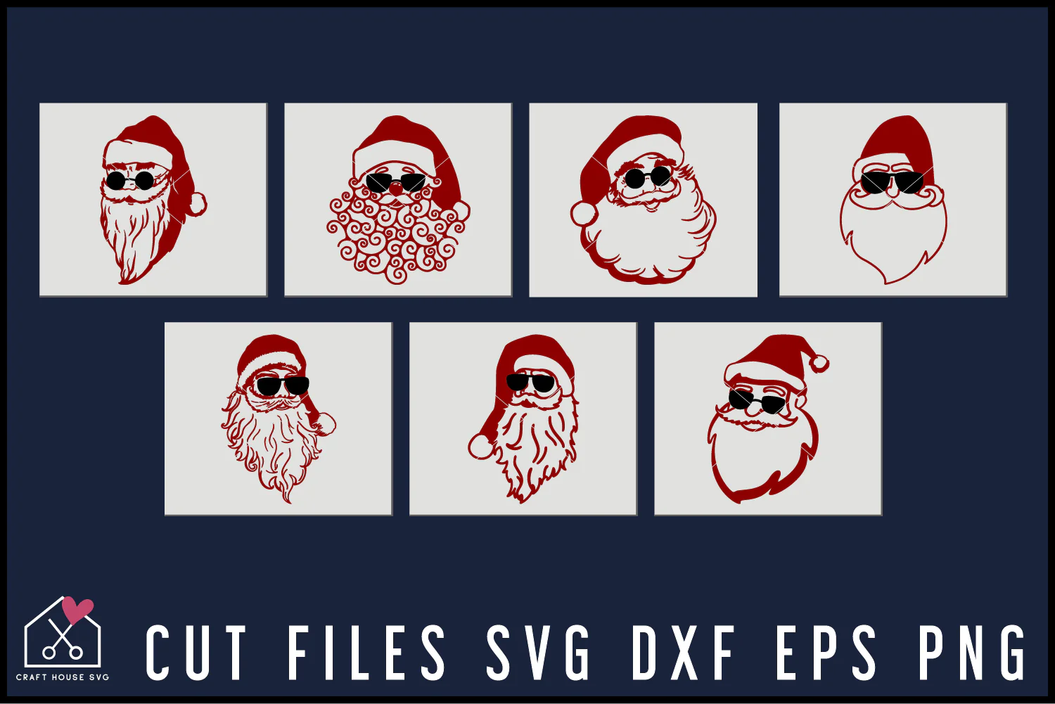 Vintage Santa Claus SVG Bundle - Image 4