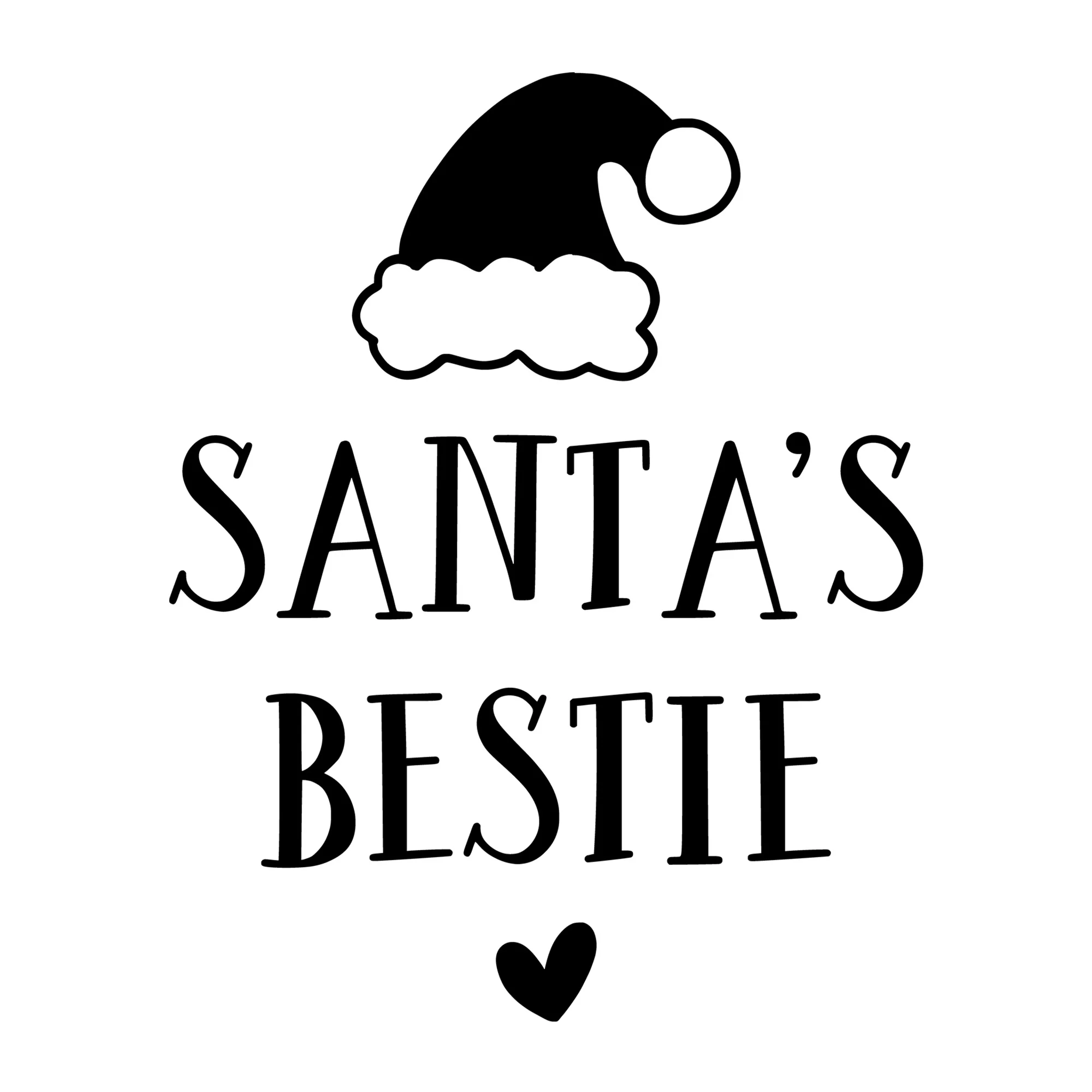 Santa's Bestie SVG