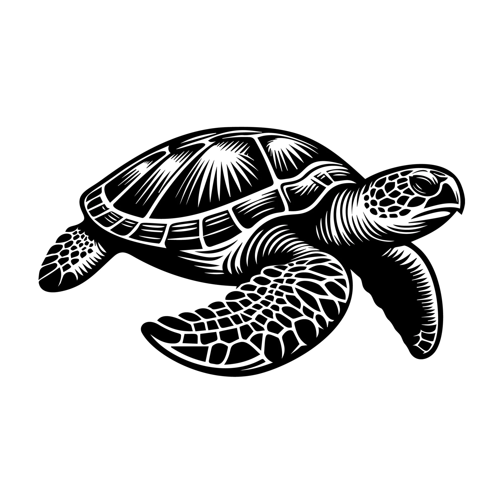 Sea Turtle SVG