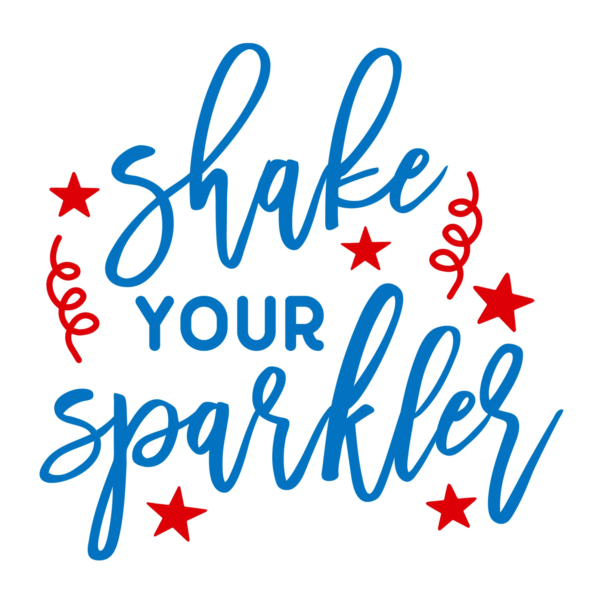 Shake Your Sparkler SVG