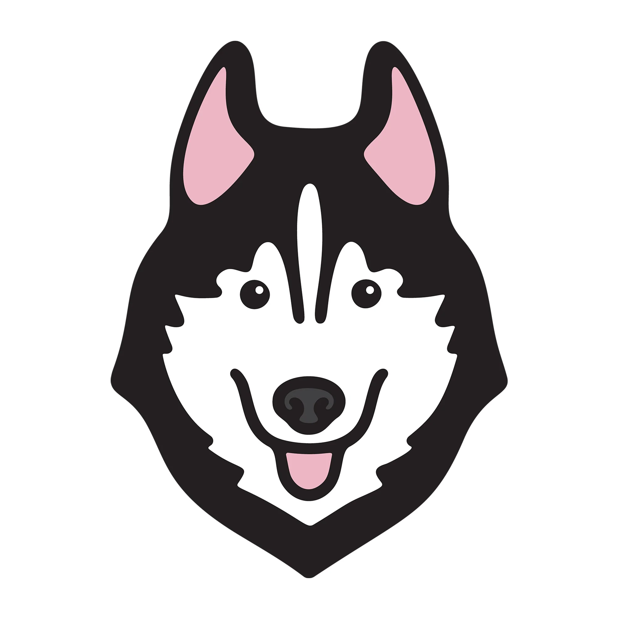 Siberian Husky SVG