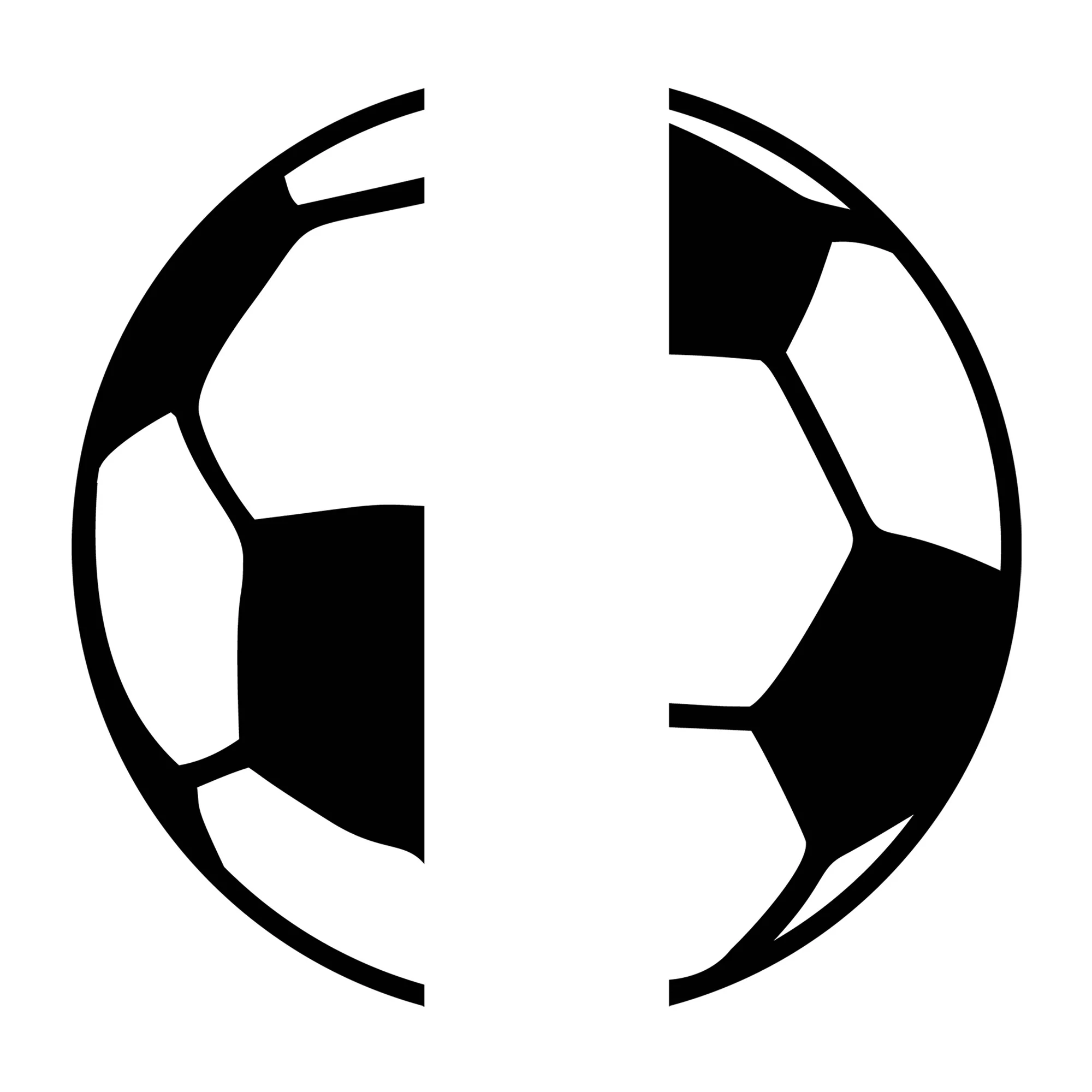 Soccer Football Monogram SVG