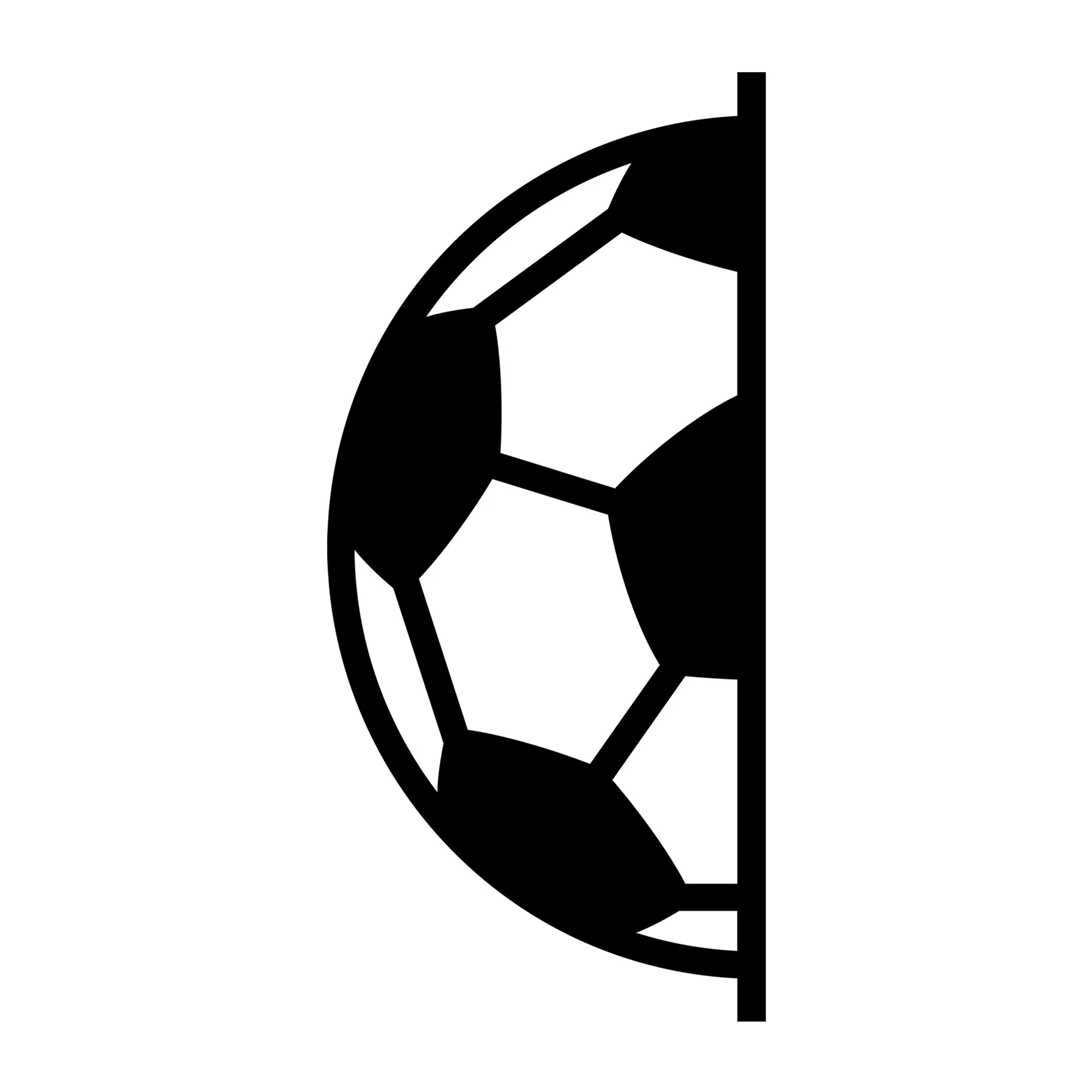 Soccer Football Monogram SVG