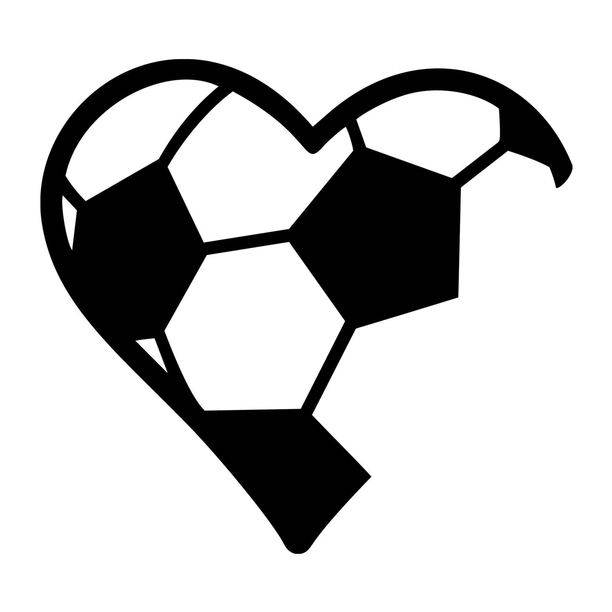 Soccer Football Monogram SVG