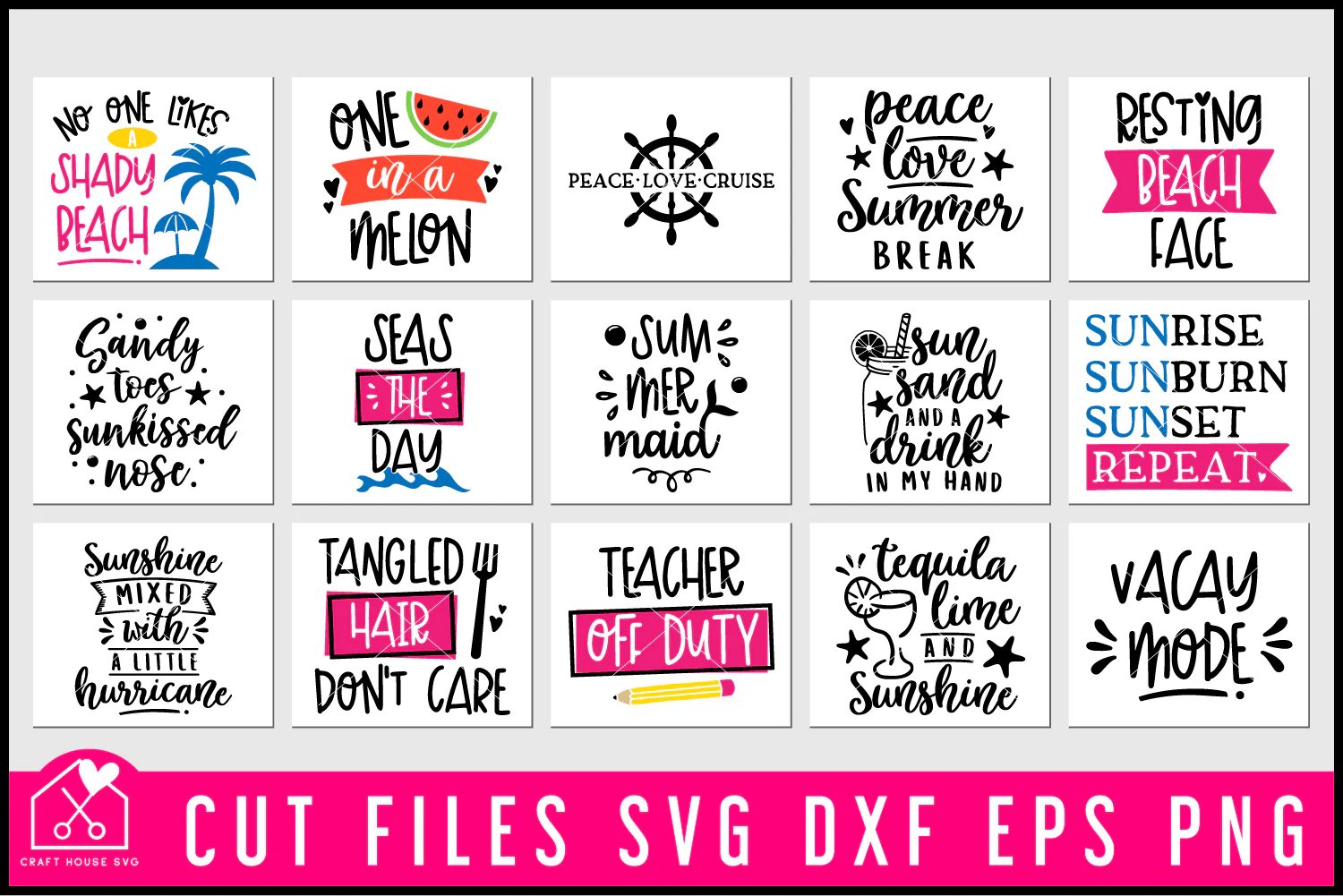 Summer SVG Bundle - Image 3