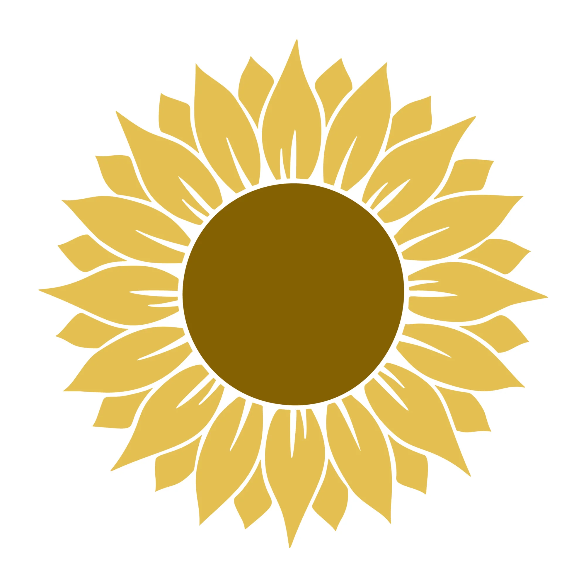 Sunflower SVG