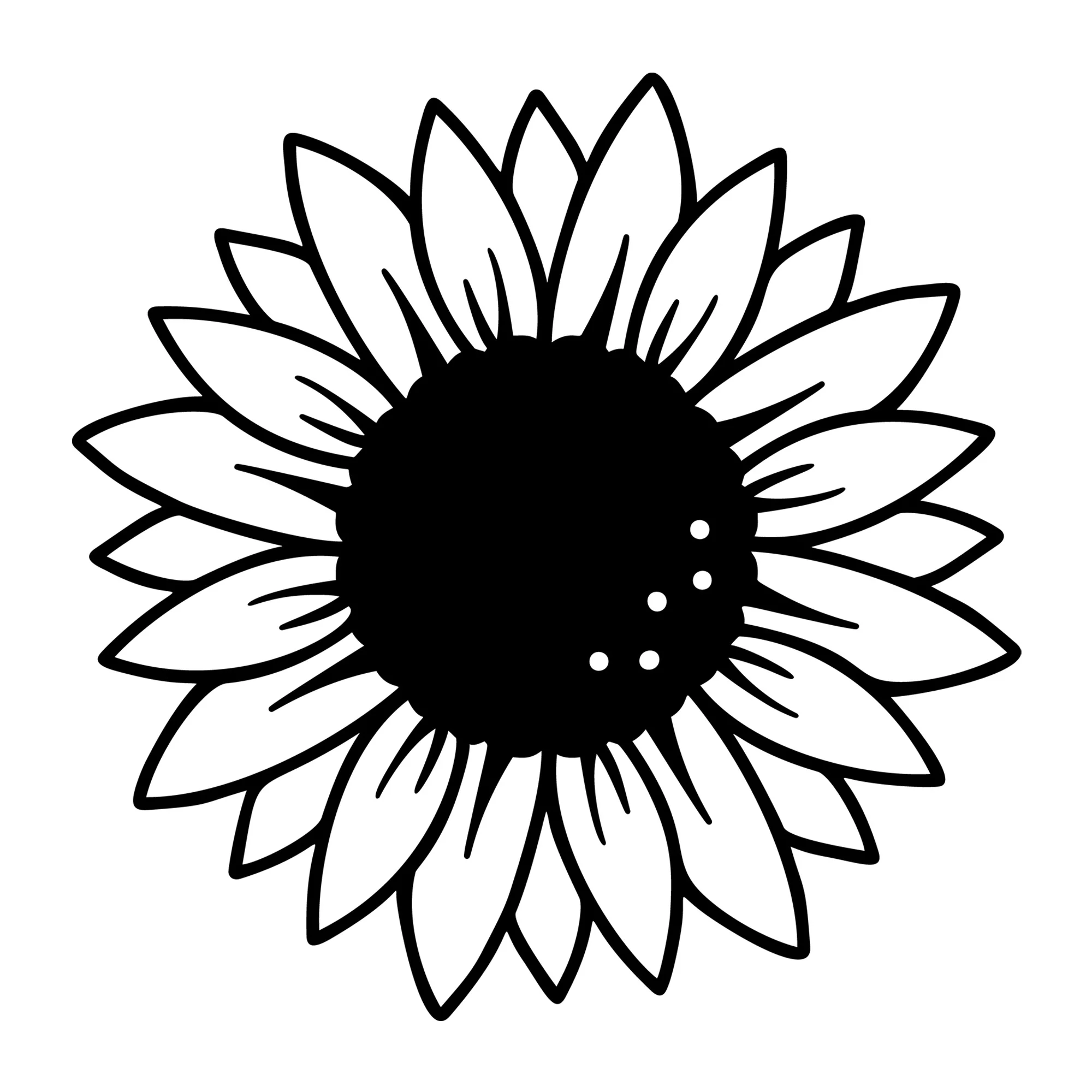 Sunflower SVG