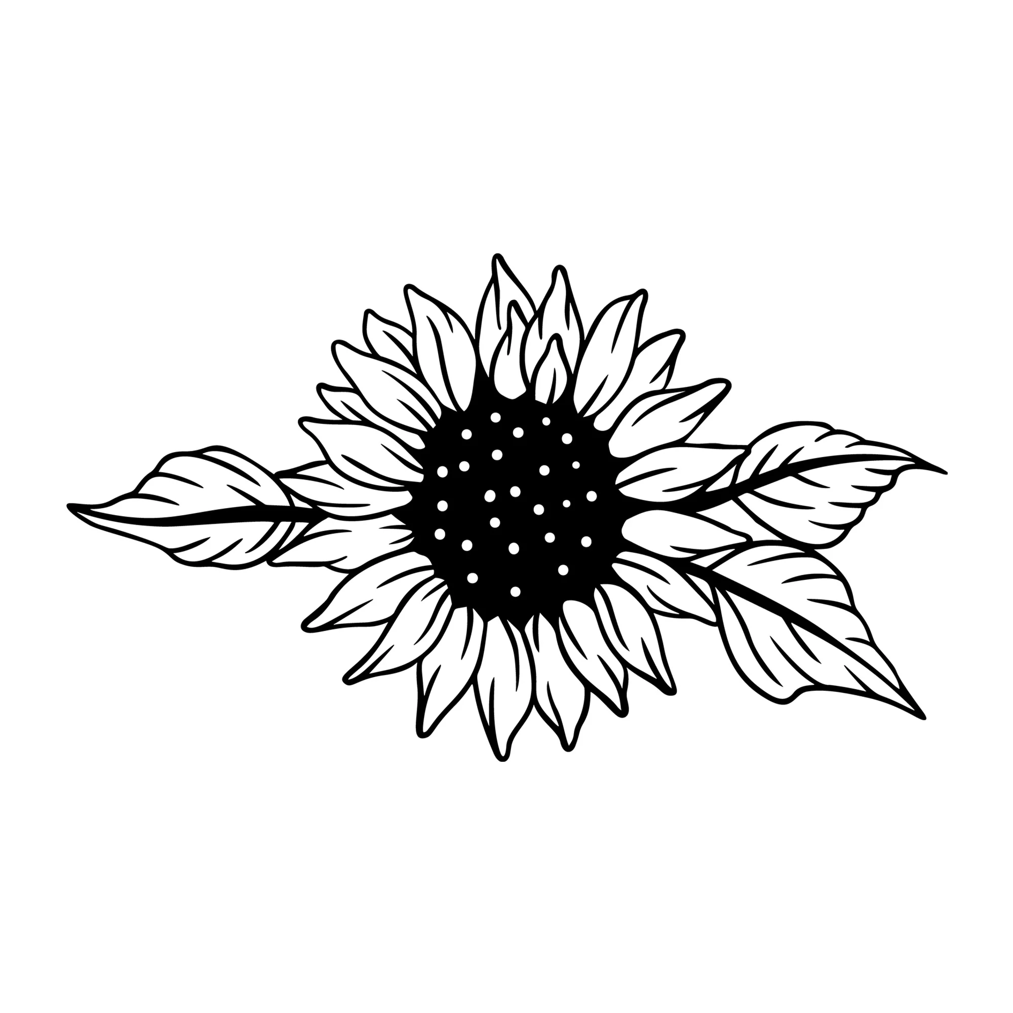 Sunflower SVG