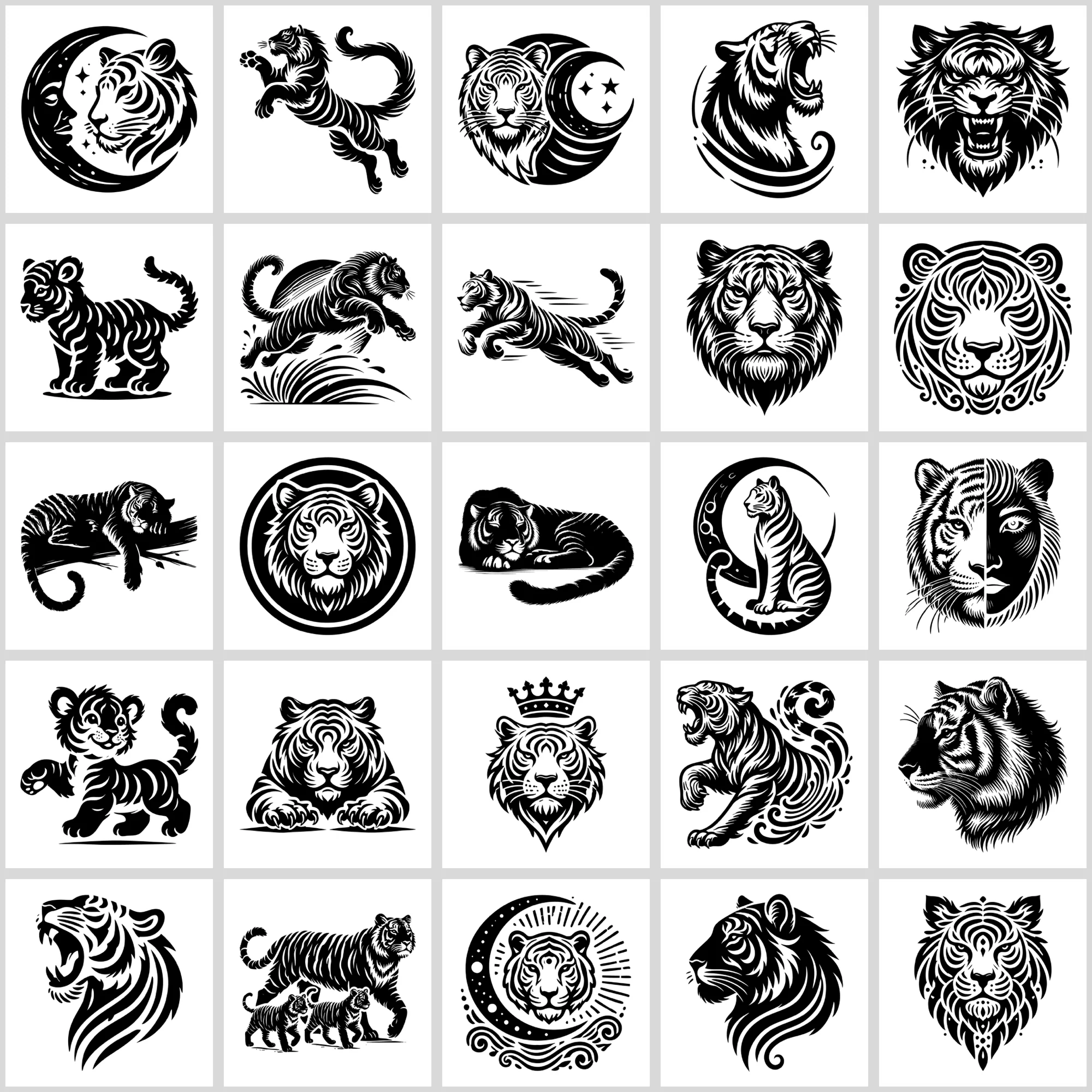 Tiger SVG Bundle - Image 3