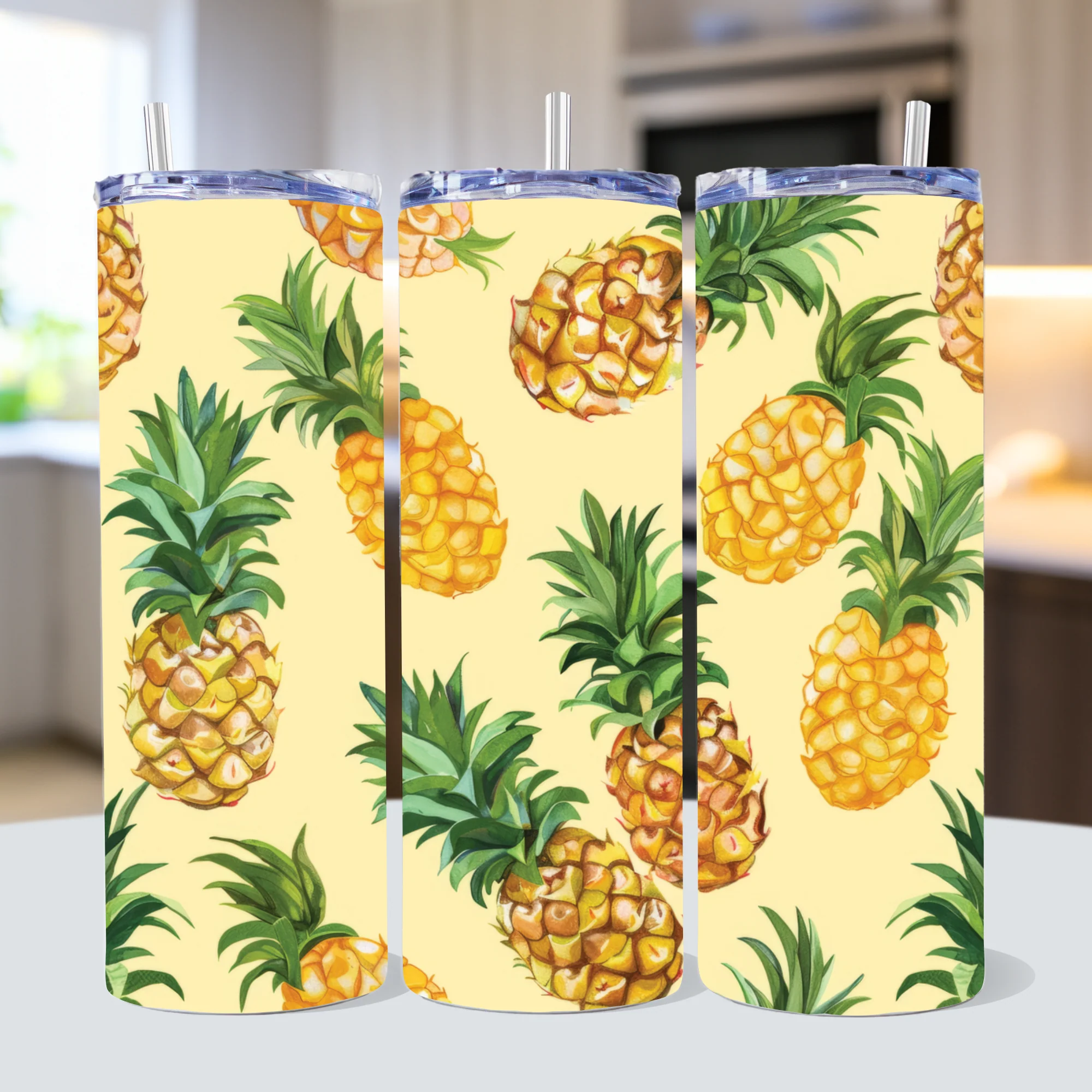 Tropical Tumbler Sublimation Bundle PNG 20 oz - Image 2