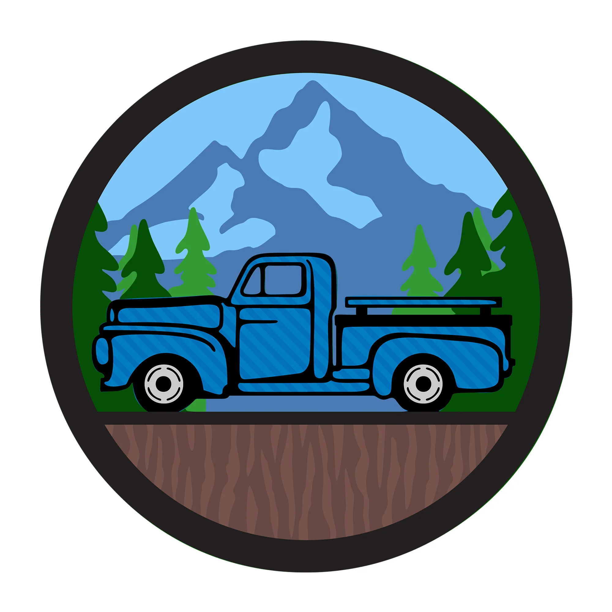 Truck 3D SVG