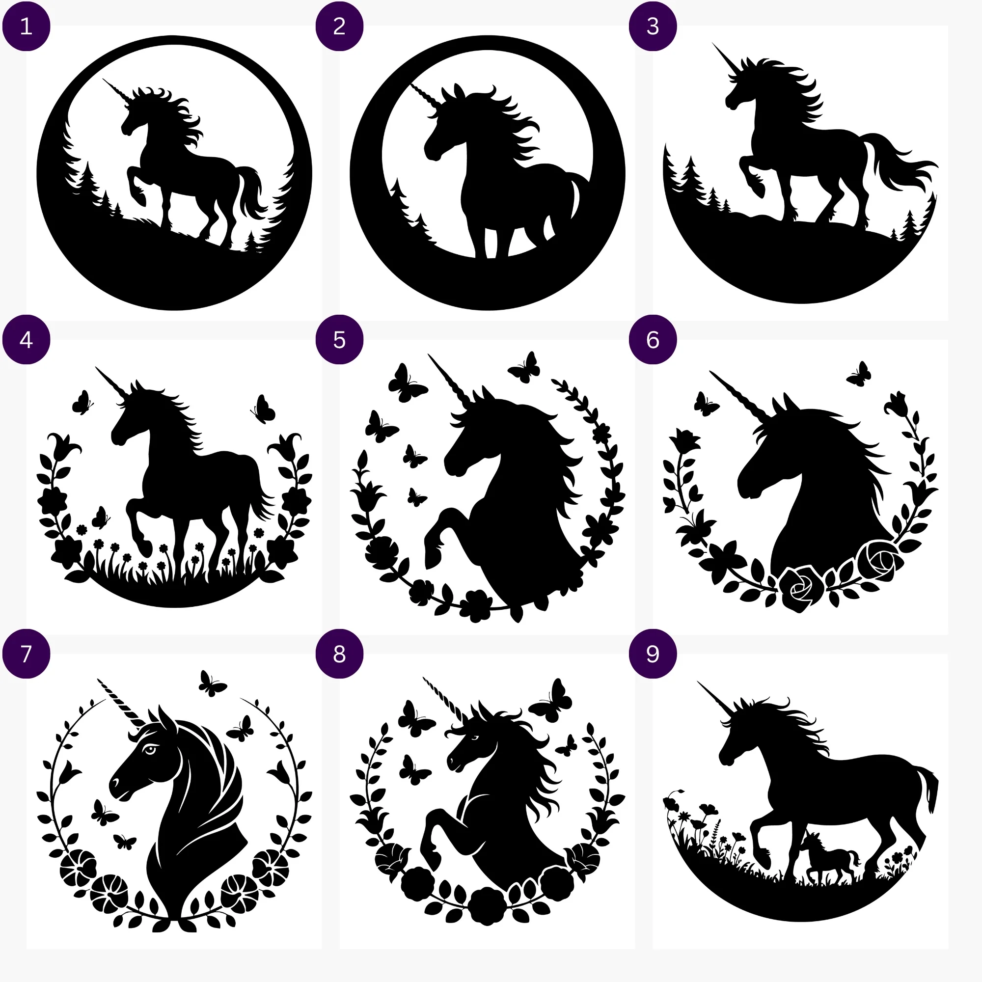 Unicorn SVG Bundle - Image 2
