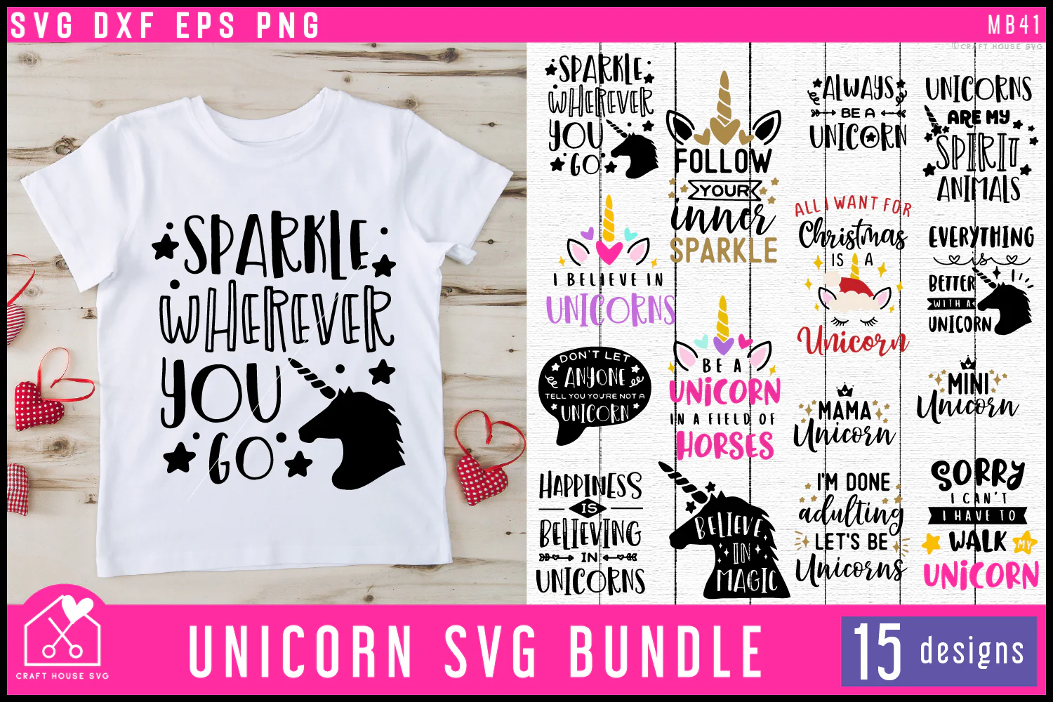Unicorn SVG Bundle - Image 2