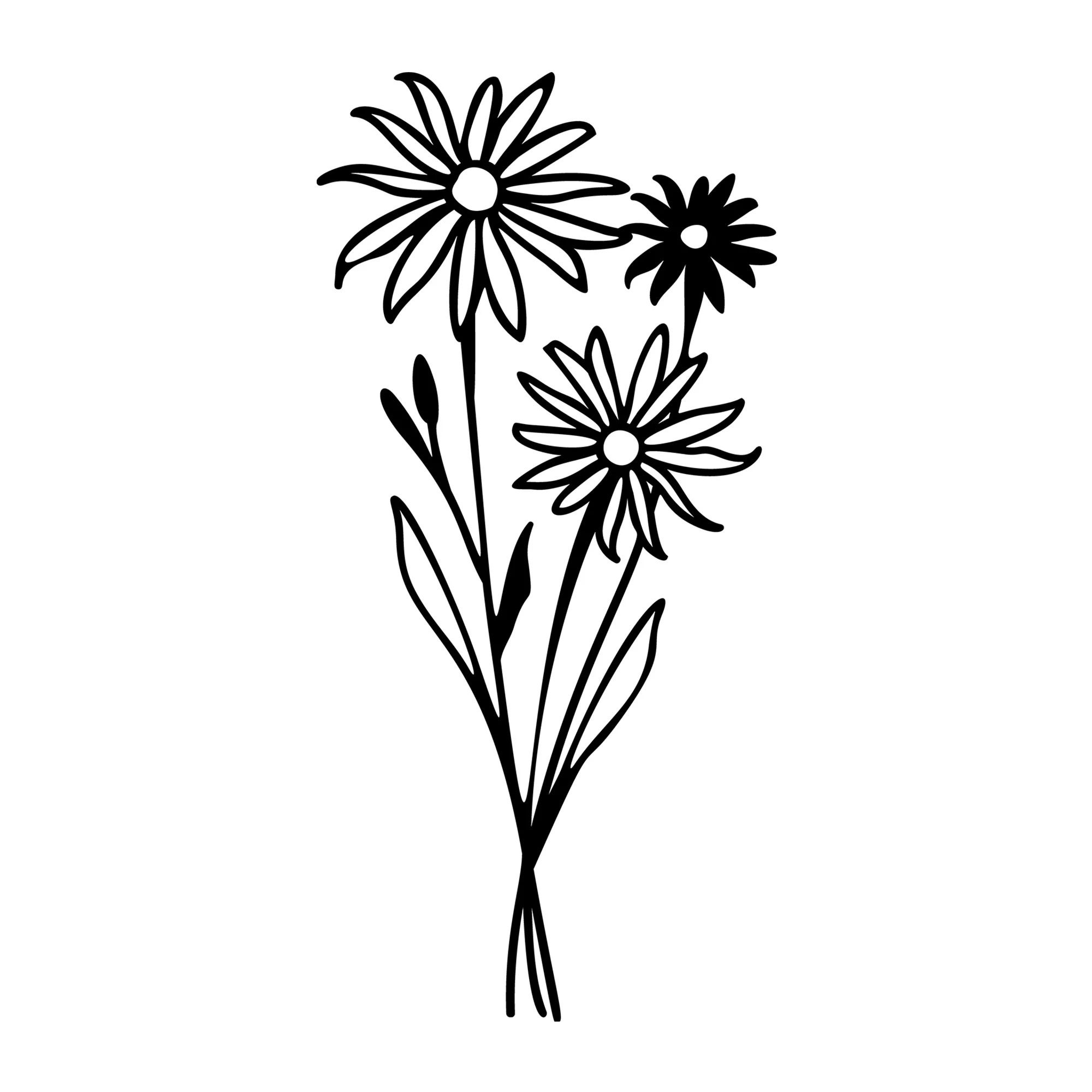 Wildflower Bouquet SVG